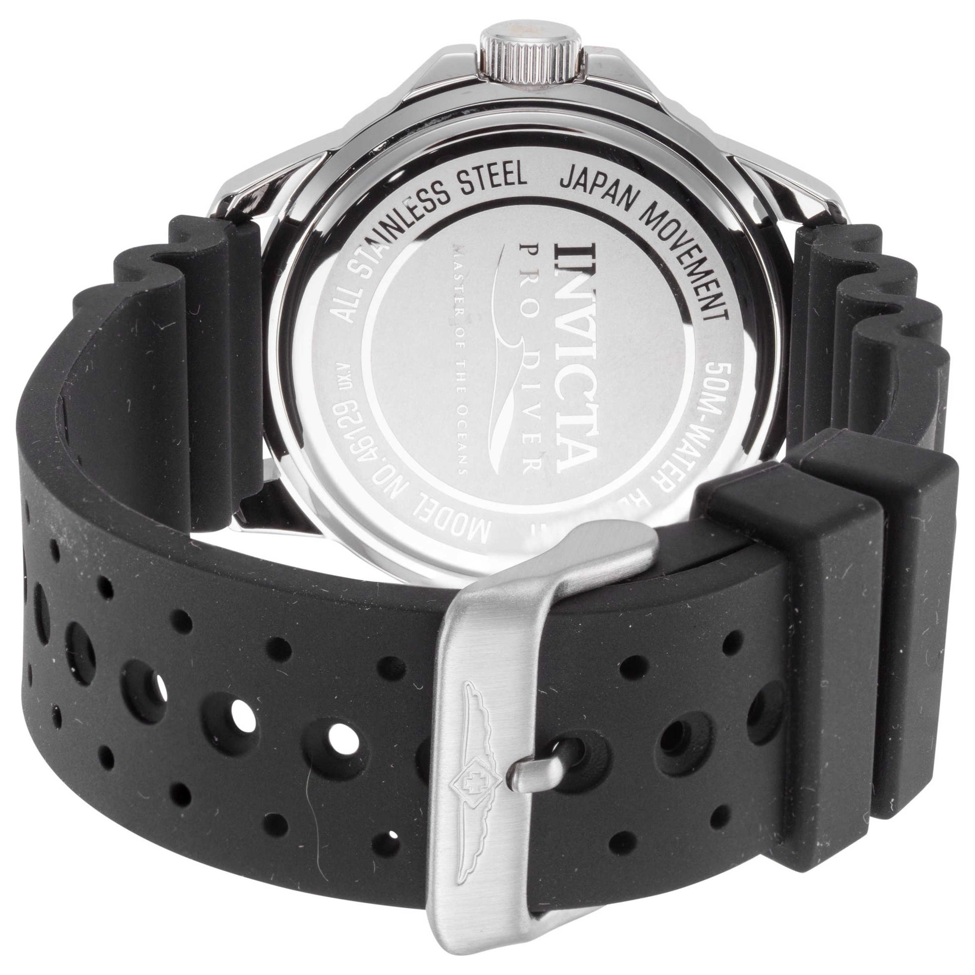 Back view of Invicta Pro Diver Men's Quartz Watch IN-46129