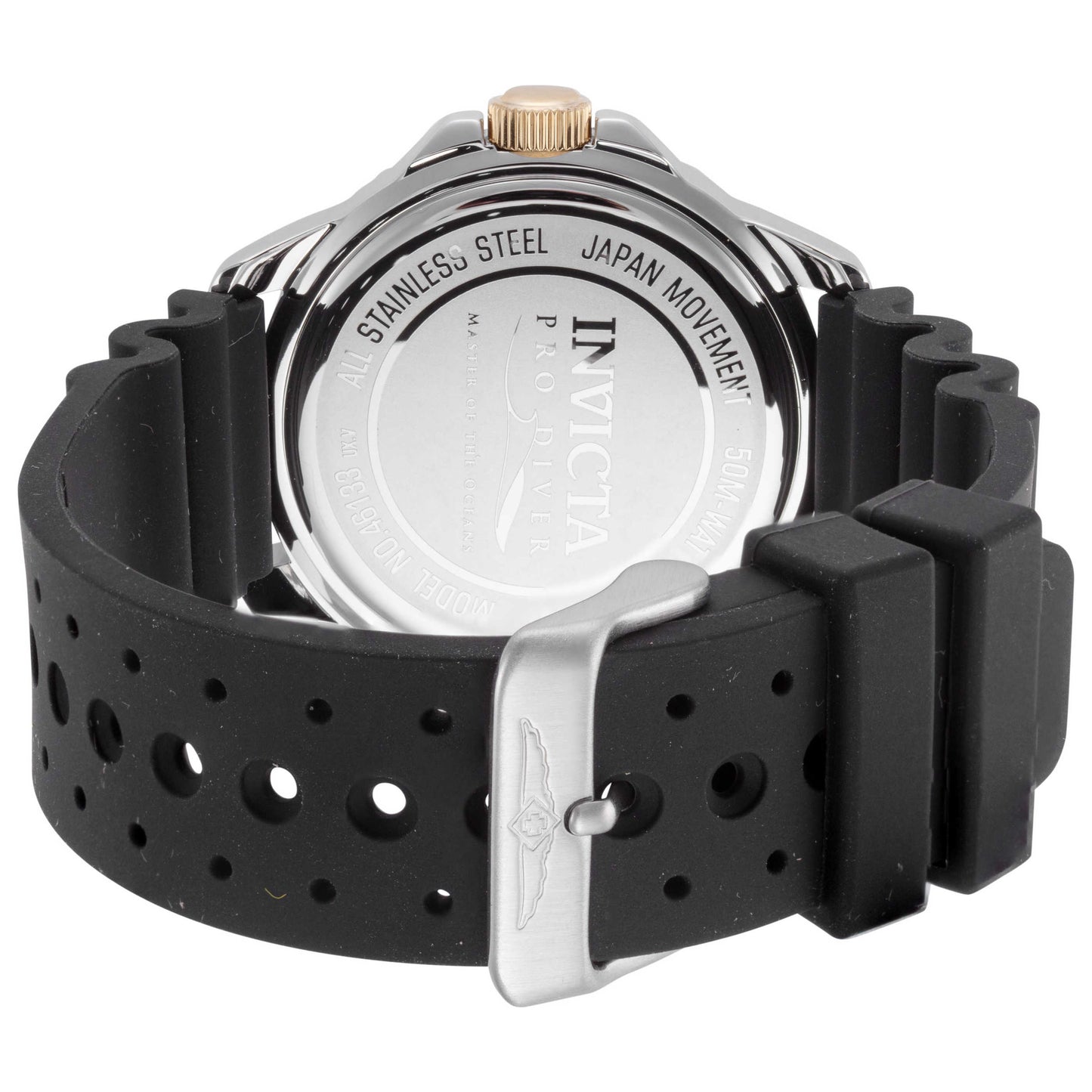 Back view of Invicta Pro Diver Men's Quartz Watch IN-46133