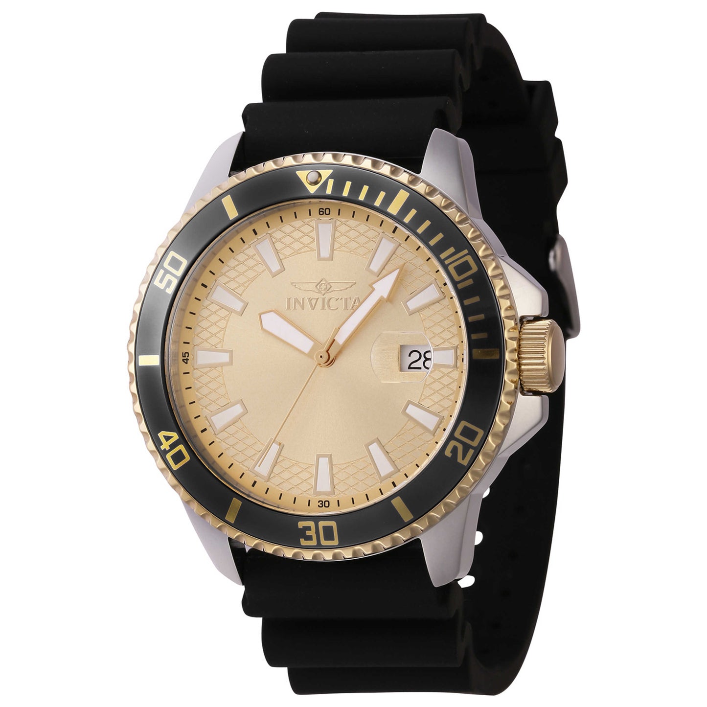 Front view of Invicta Pro Diver Men's Quartz Watch IN-46135