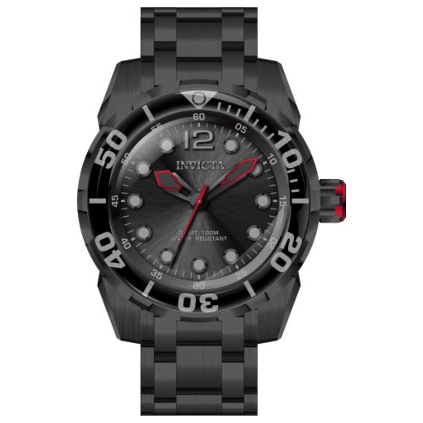 Front view of Invicta Pro Diver Men's Quartz Watch IN-46318