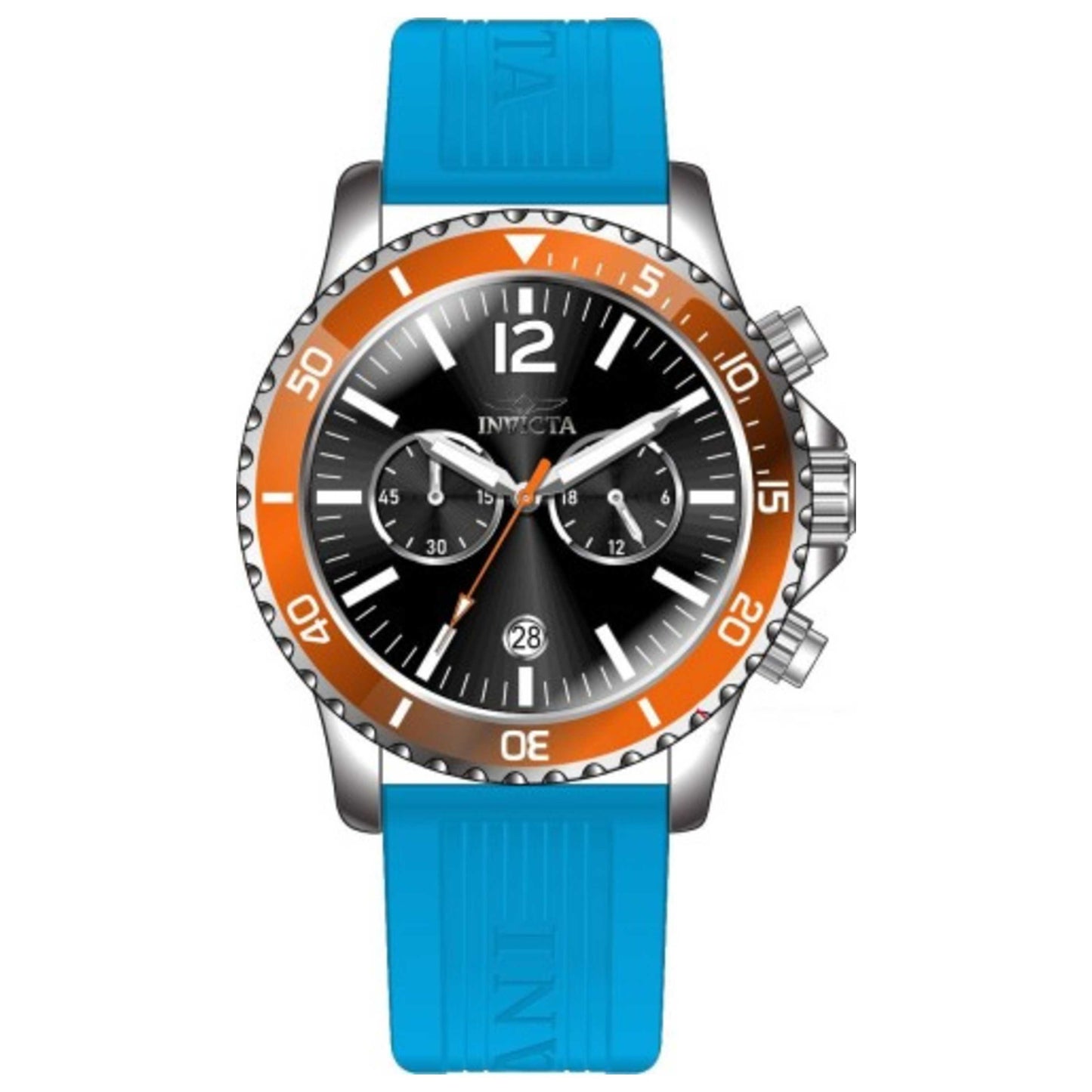 Front view of Invicta Specialty Men's Quartz Watch IN-46361