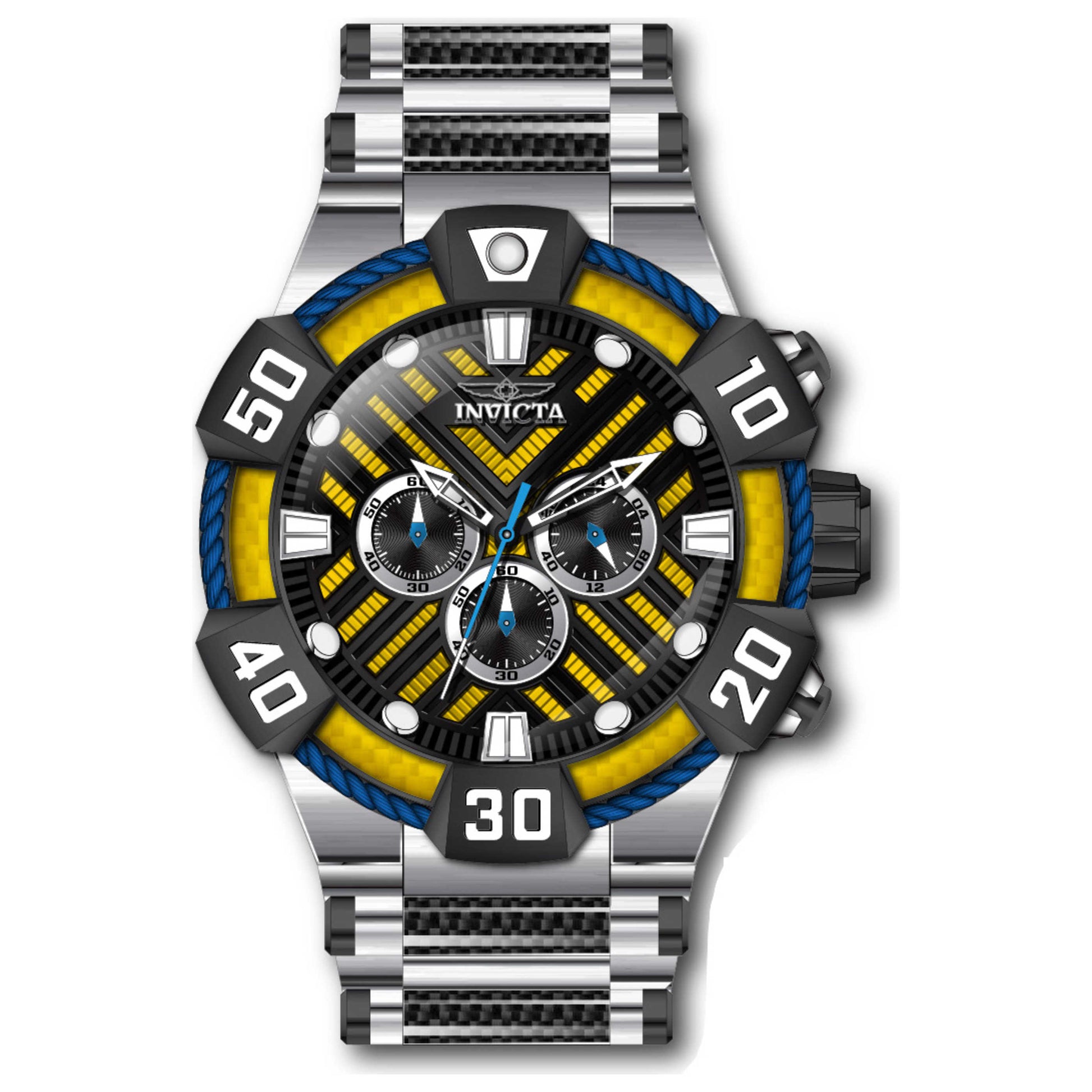 Front view of Invicta Bolt Men's Quartz Watch IN-46530