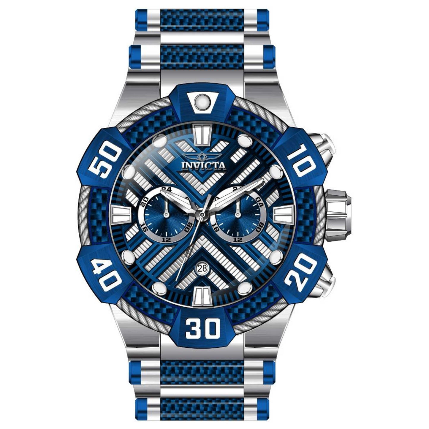 Front view of Invicta Bolt Men's Quartz Watch IN-46578