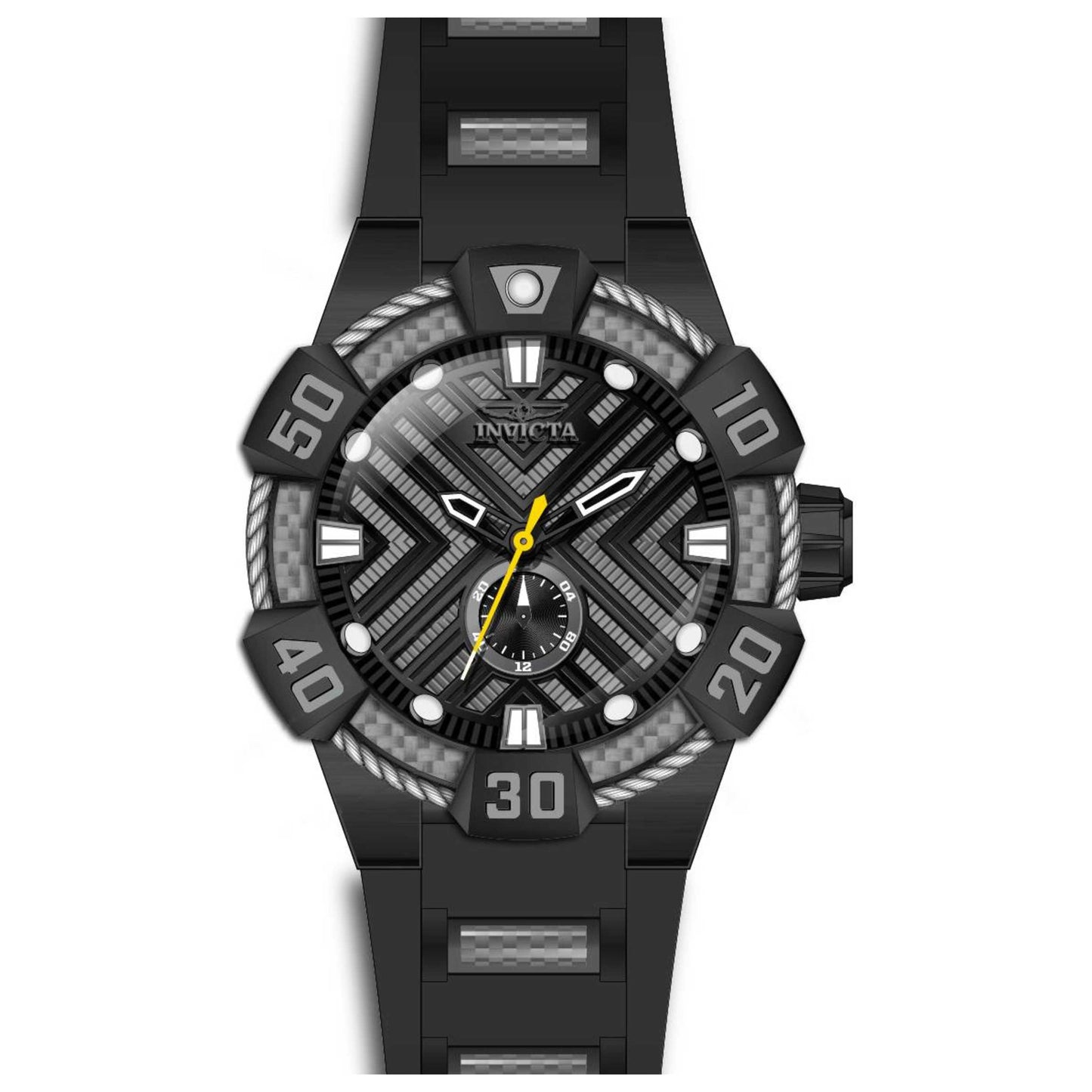 Front view of Invicta Bolt Men's Quartz Watch IN-46584