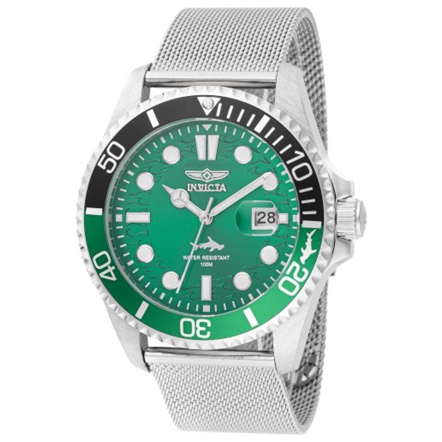Front view of Invicta Pro Diver Men's Quartz Watch IN-47174