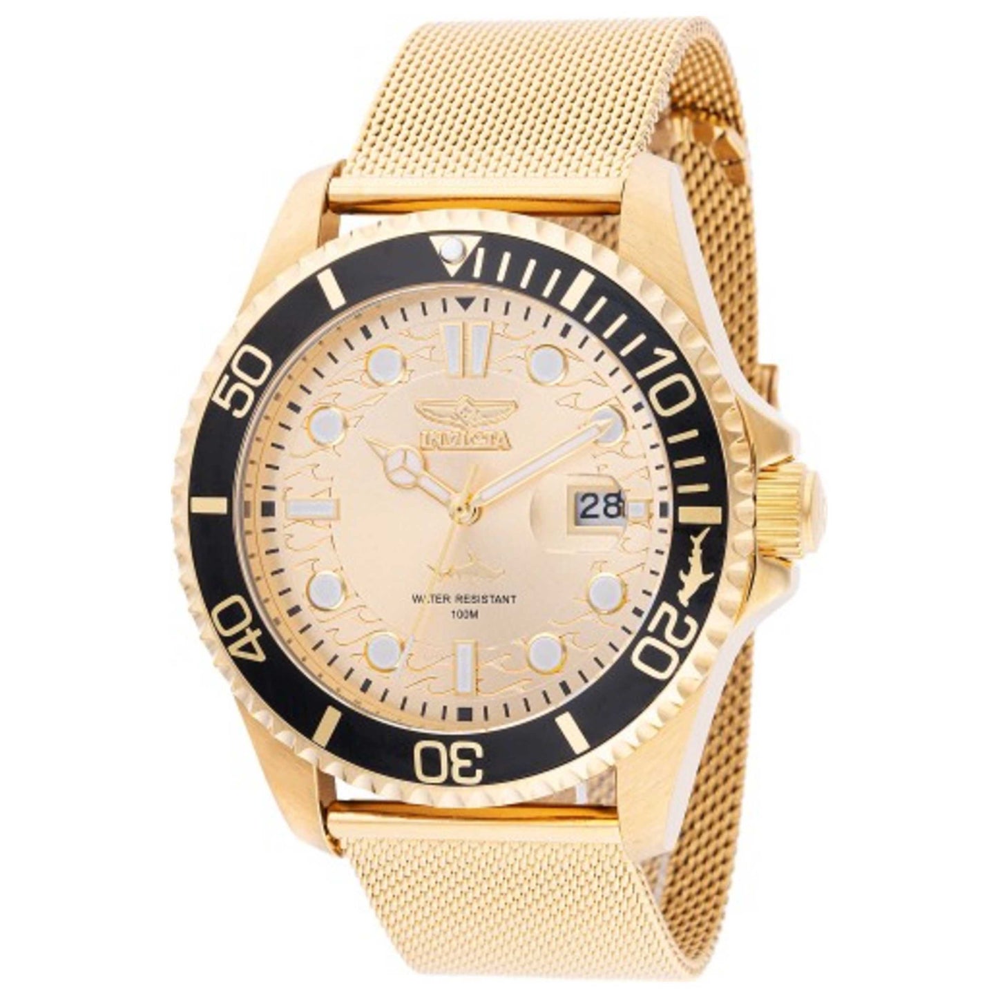 Front view of Invicta Pro Diver Men's Quartz Watch IN-47177