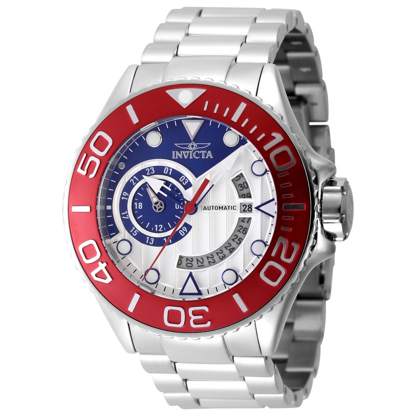 Front view of Invicta Grand Diver Men's Automatic Watch IN-47545