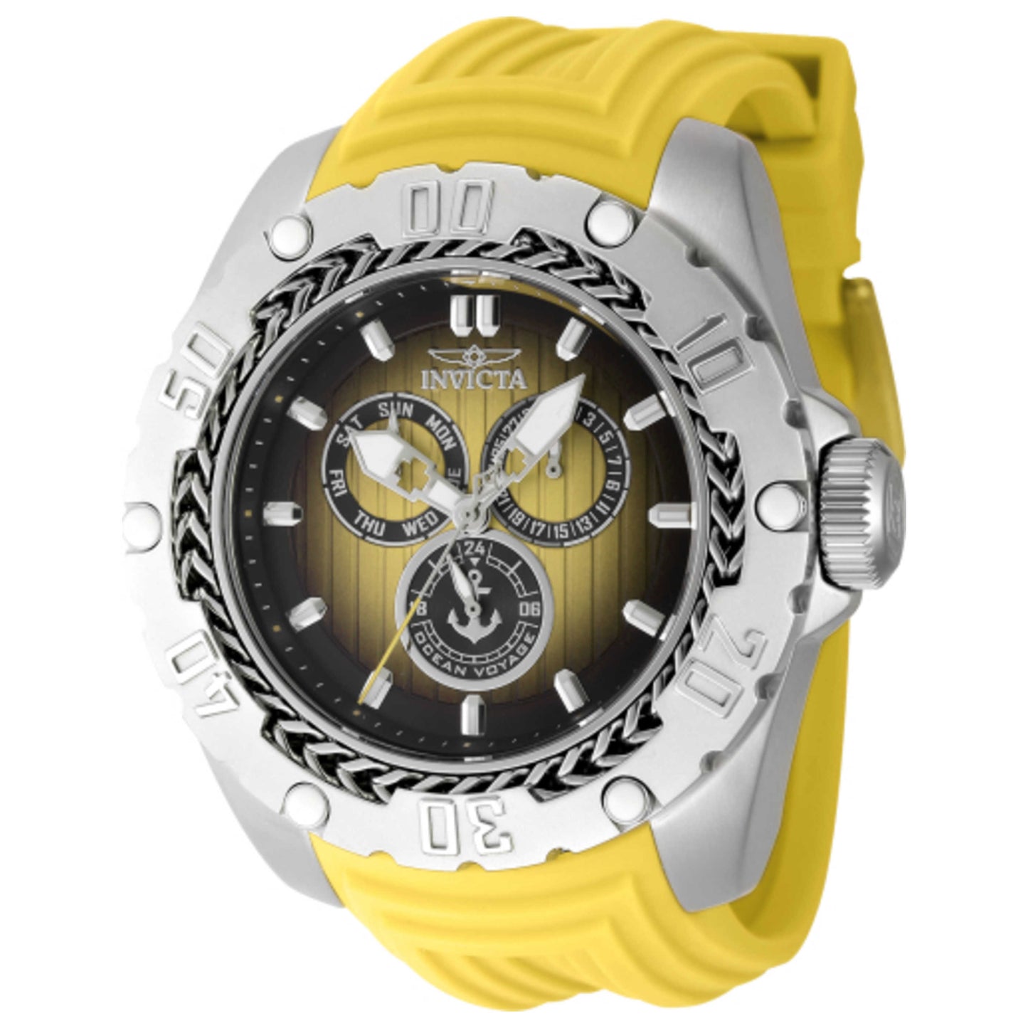 Front view of Invicta Ocean Voyage Men's Quartz Watch IN-48023