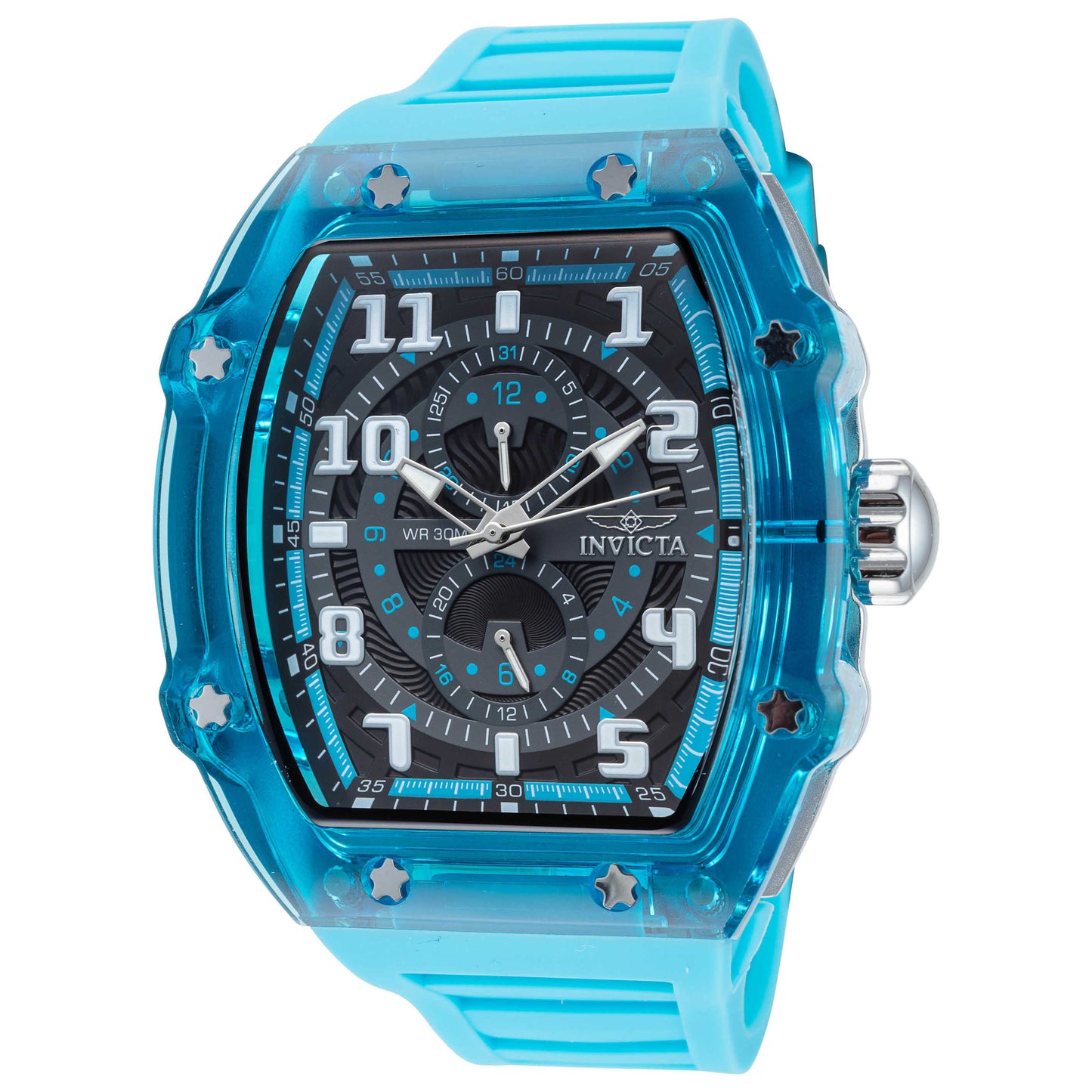 Front view of Invicta Racing Men's Quartz Watch IN-48444