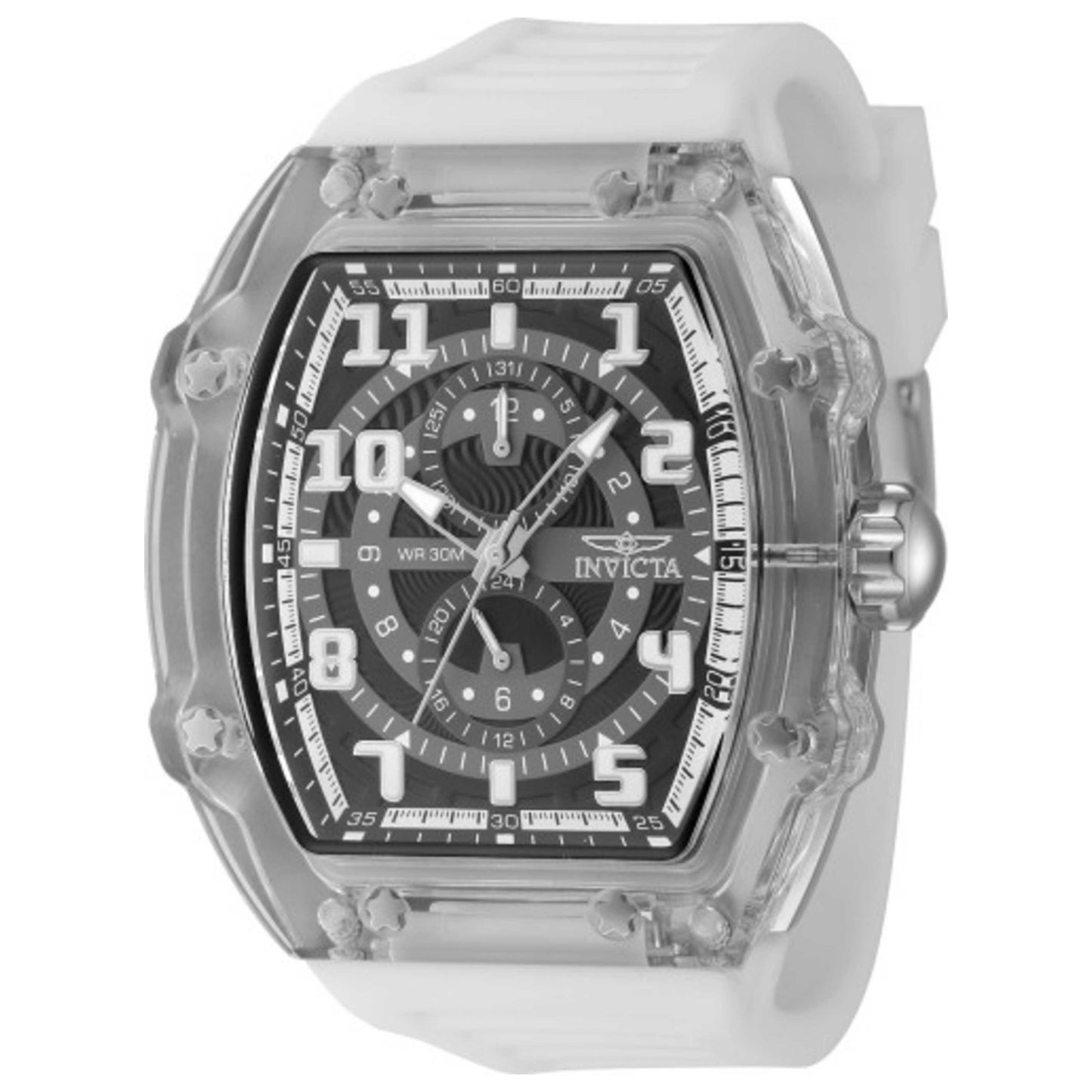 Front view of Invicta Racing Men's Quartz Watch IN-48447