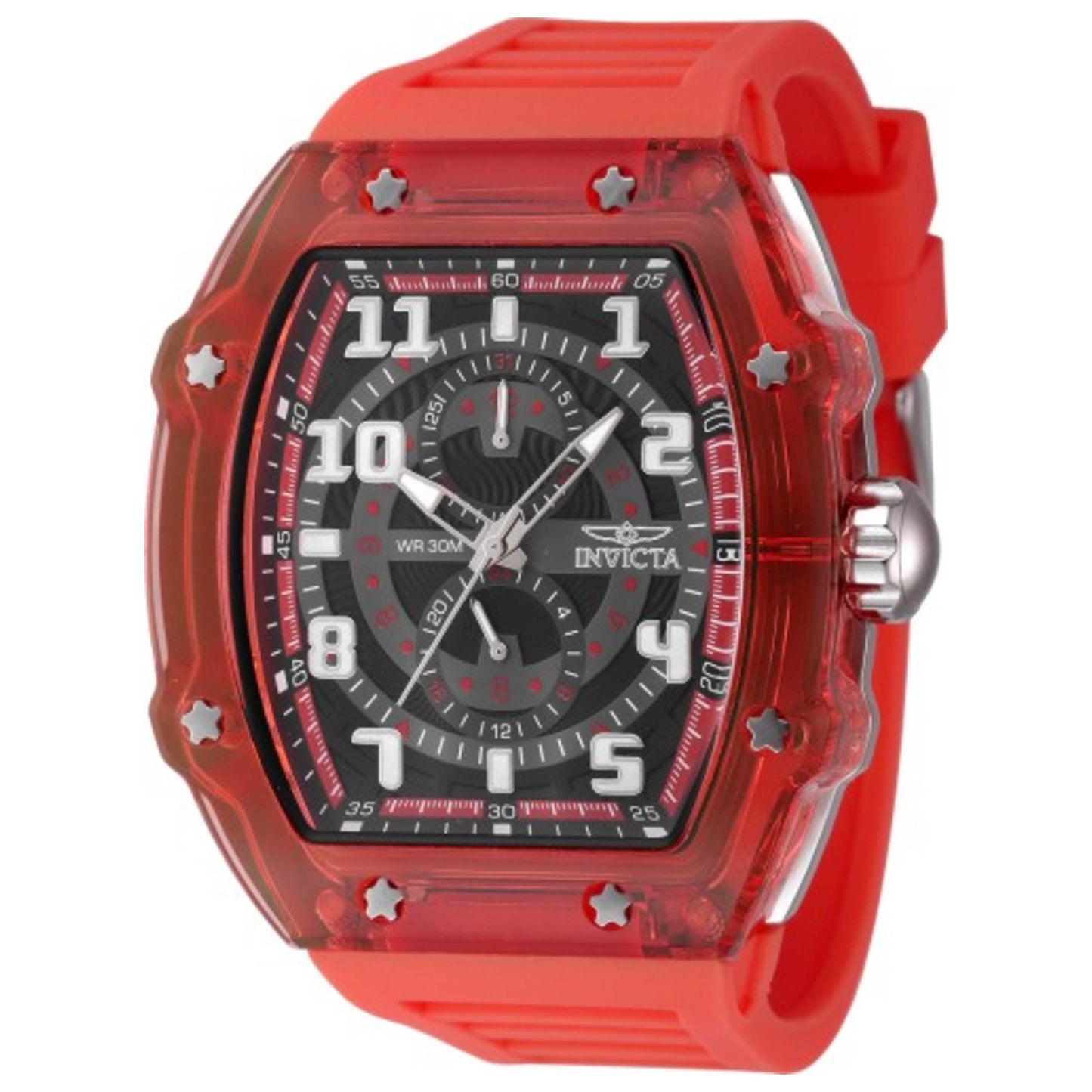 Front view of Invicta Racing Men's Quartz Watch IN-48448