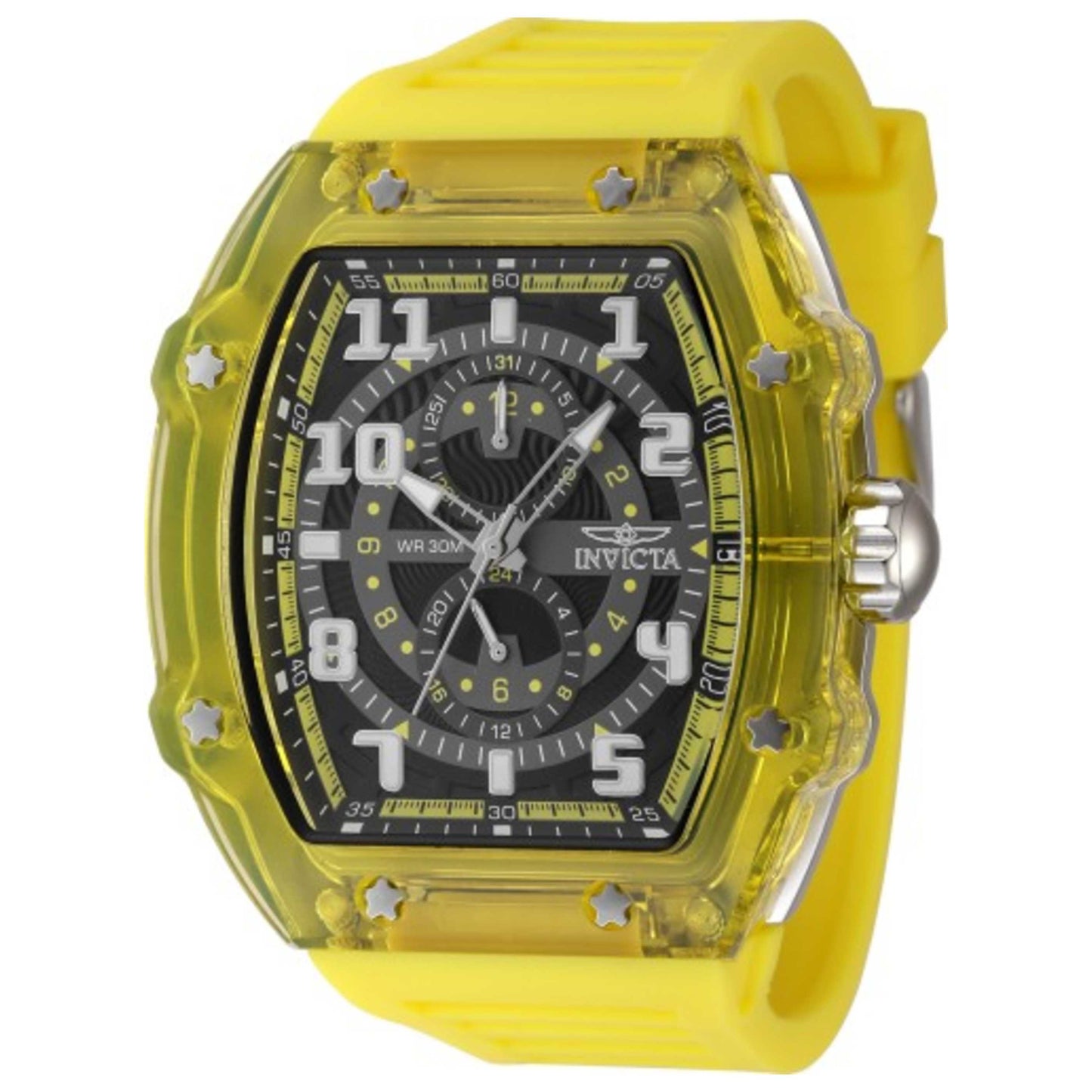 Front view of Invicta Racing Men's Quartz Watch IN-48449