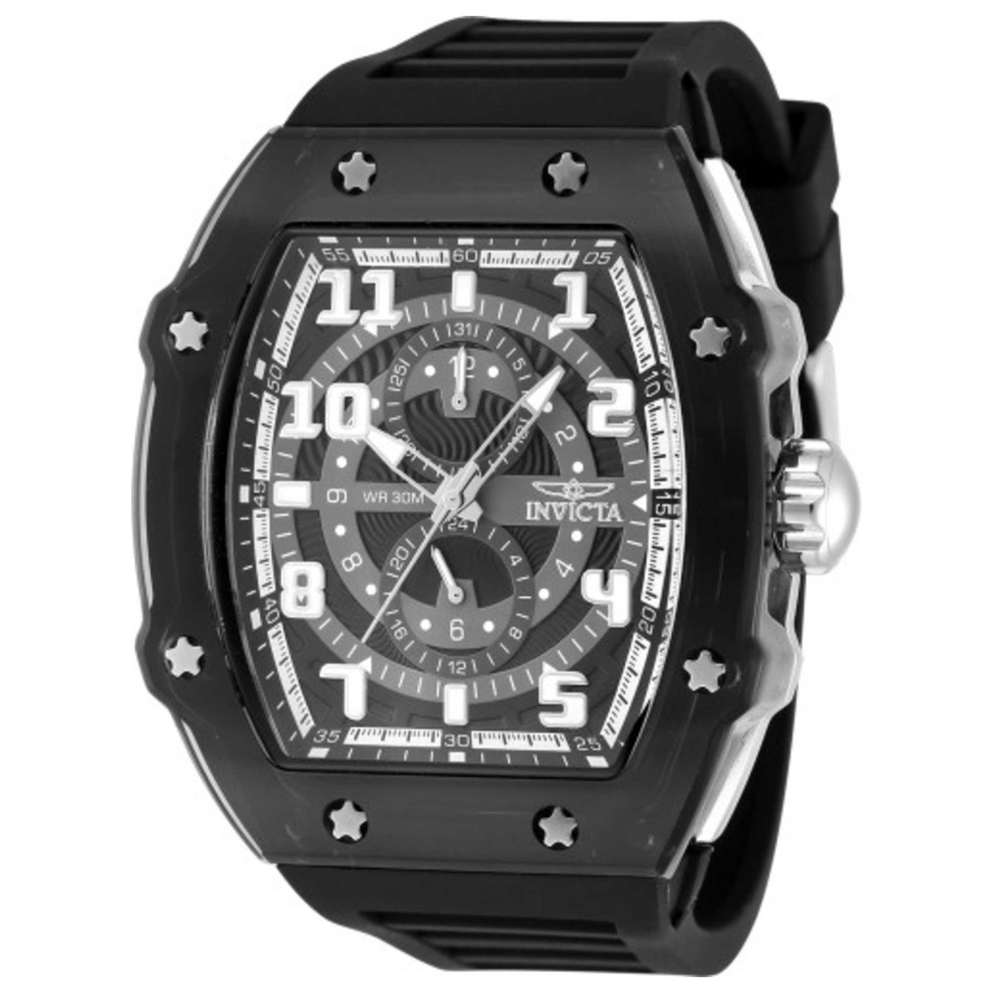 Front view of Invicta Racing Men's Quartz Watch IN-48450