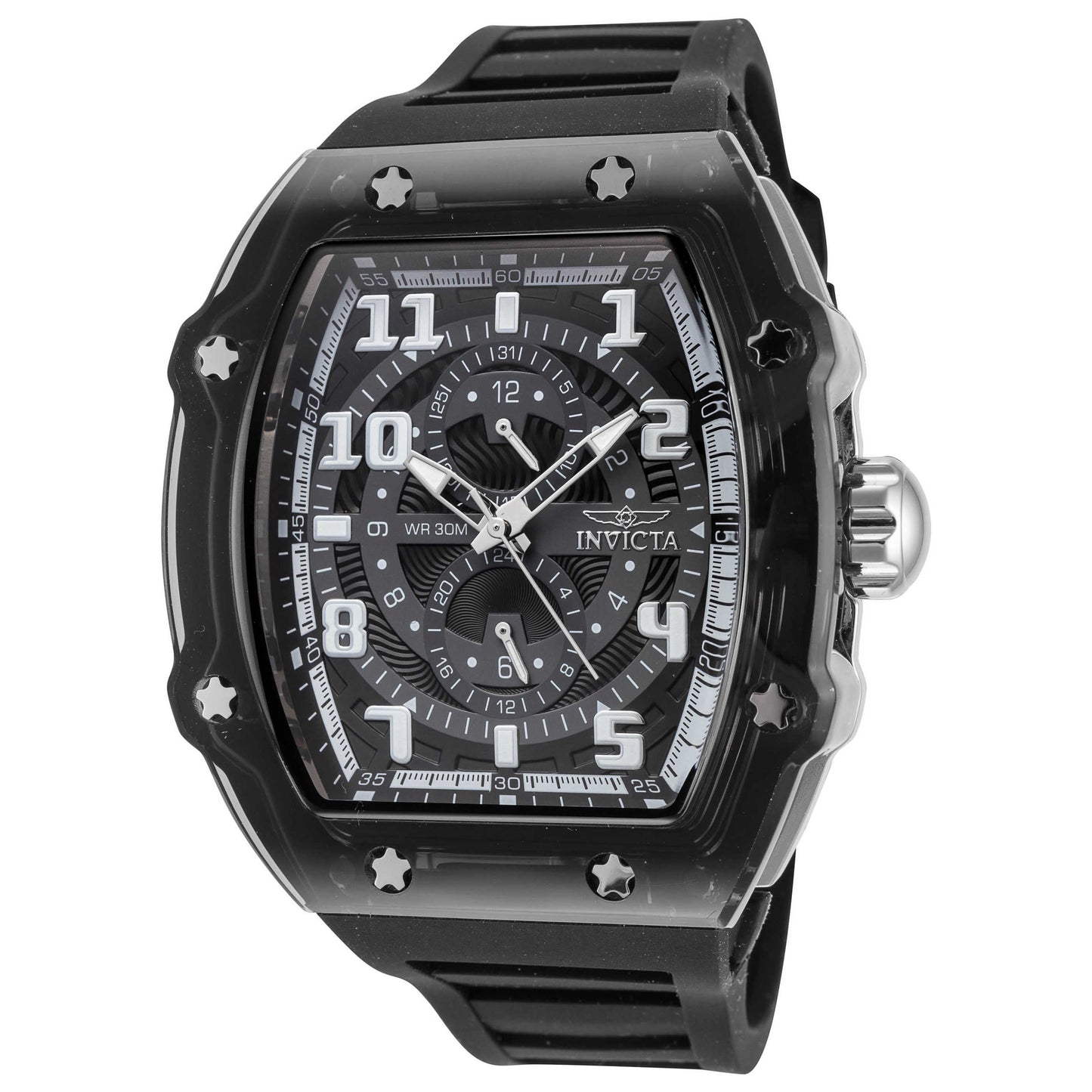Front view of Invicta Racing Men's Quartz Watch IN-48450