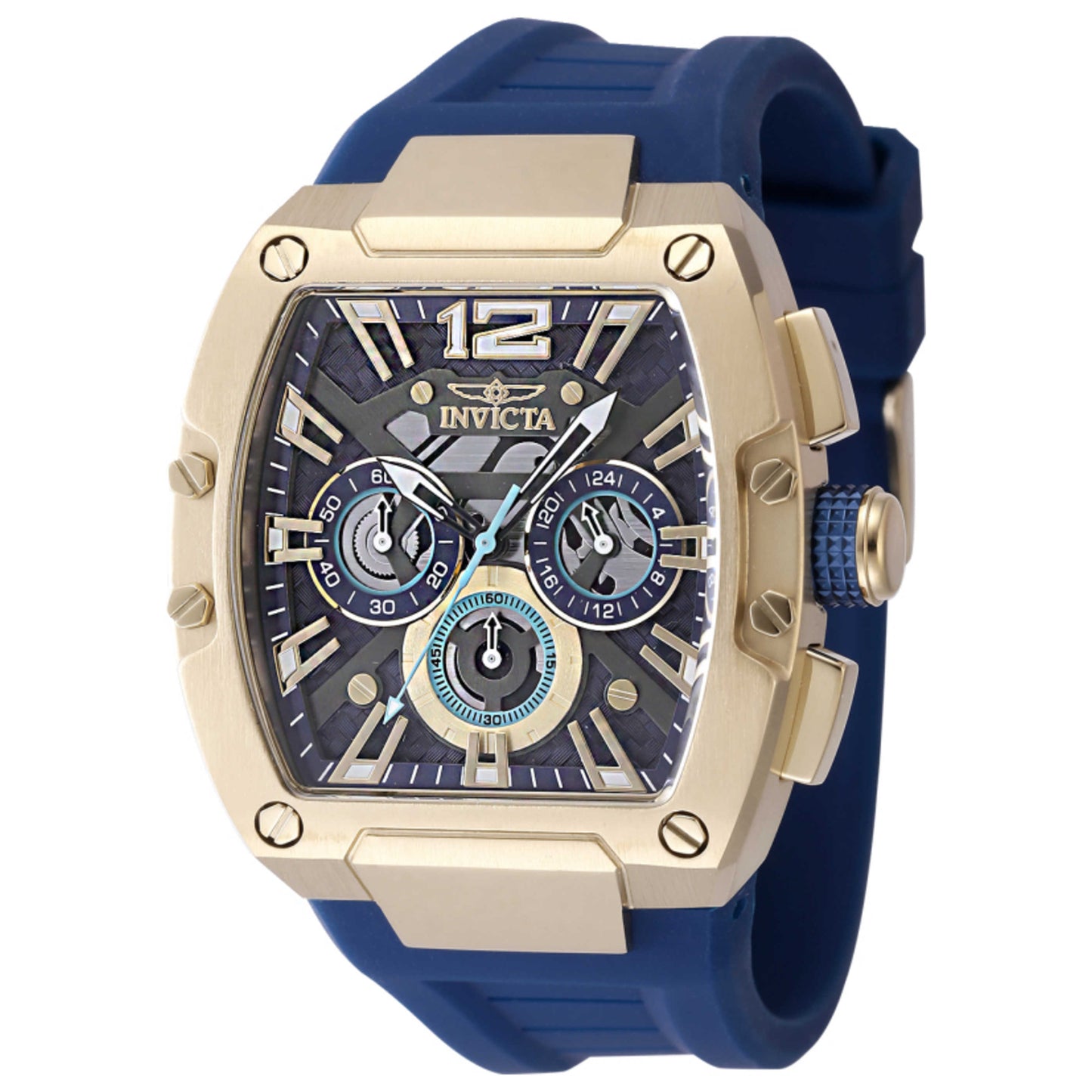 Front view of Invicta Racing Men's Quartz Watch IN-48469
