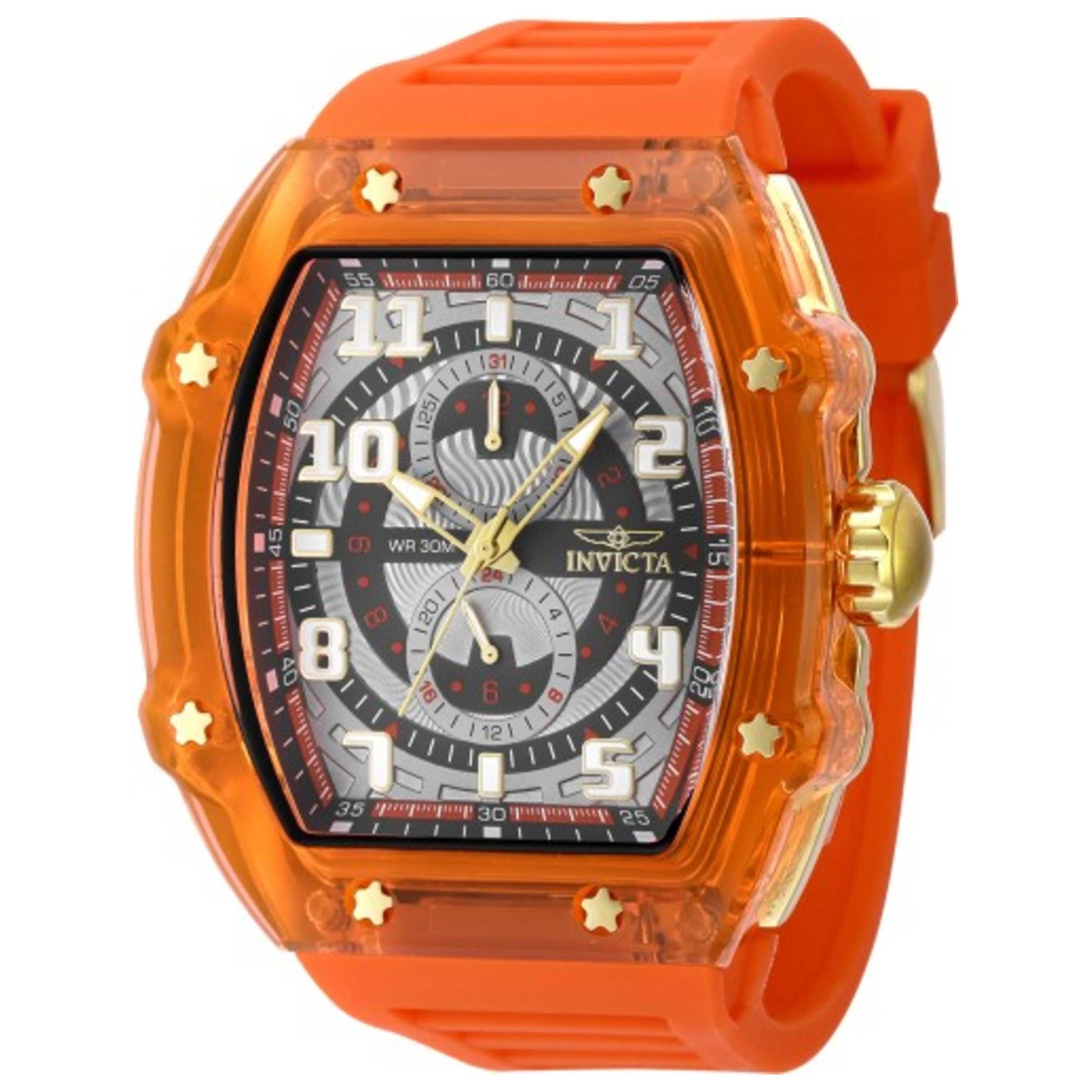 Front view of Invicta Racing Men's Quartz Watch IN-48711