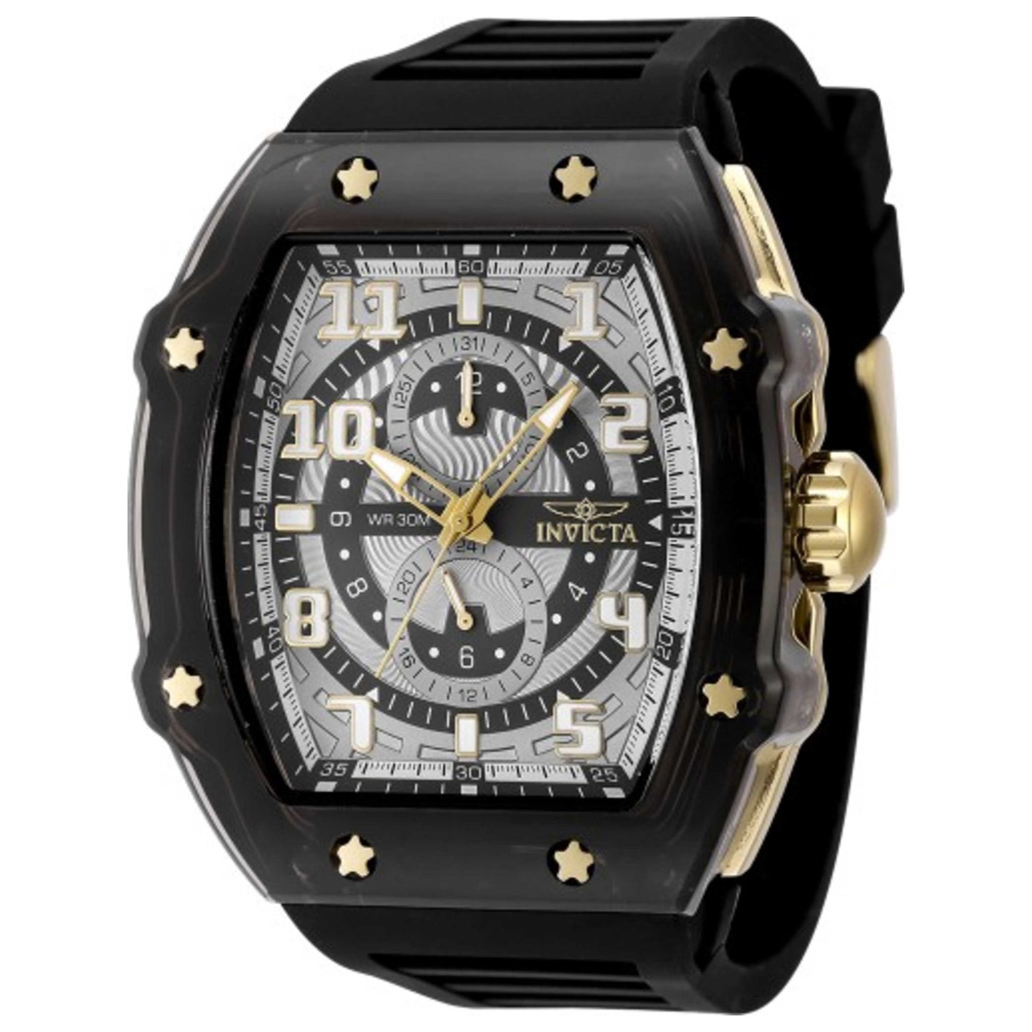 Front view of Invicta Racing Men's Quartz Watch IN-48715