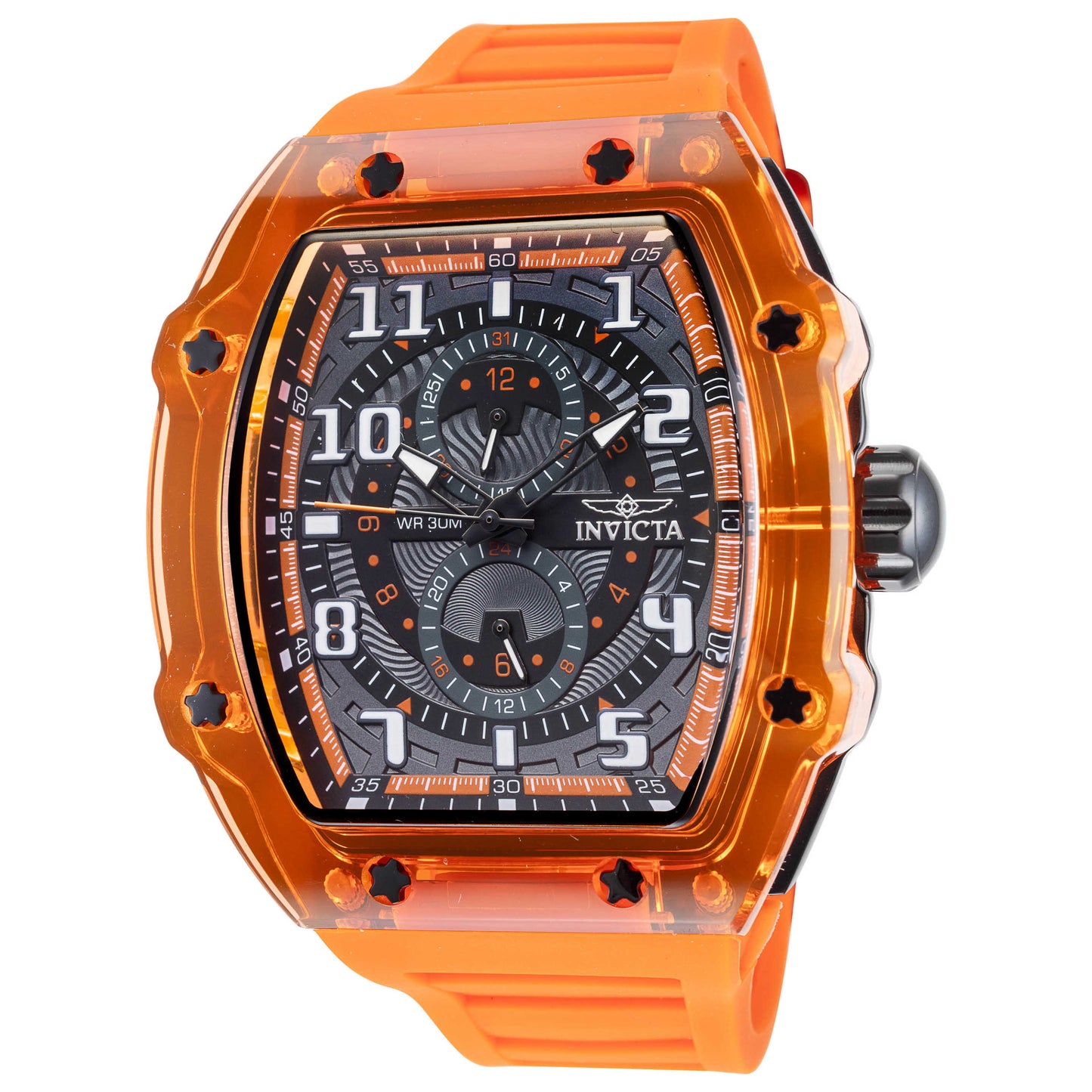 Front view of Invicta Racing Men's Quartz Watch IN-48718