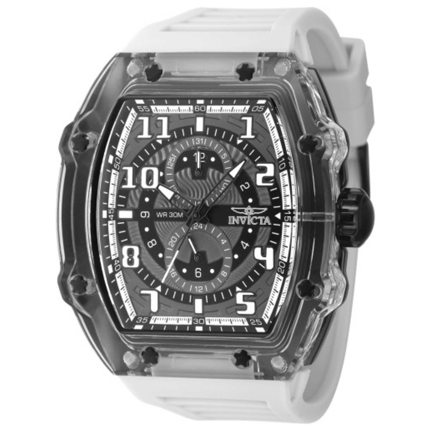 Front view of Invicta Racing Men's Quartz Watch IN-48719