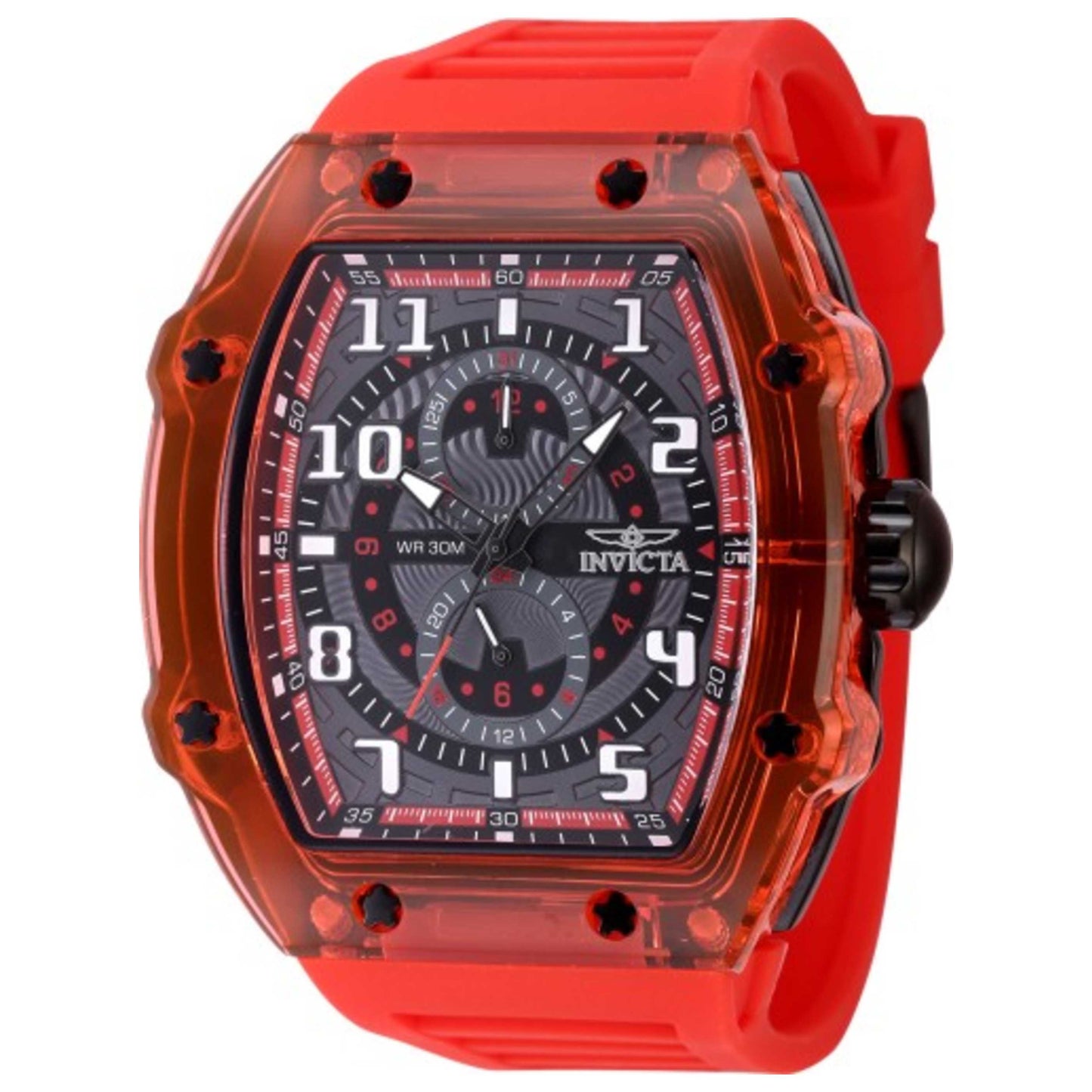 Front view of Invicta Racing Men's Quartz Watch IN-48720