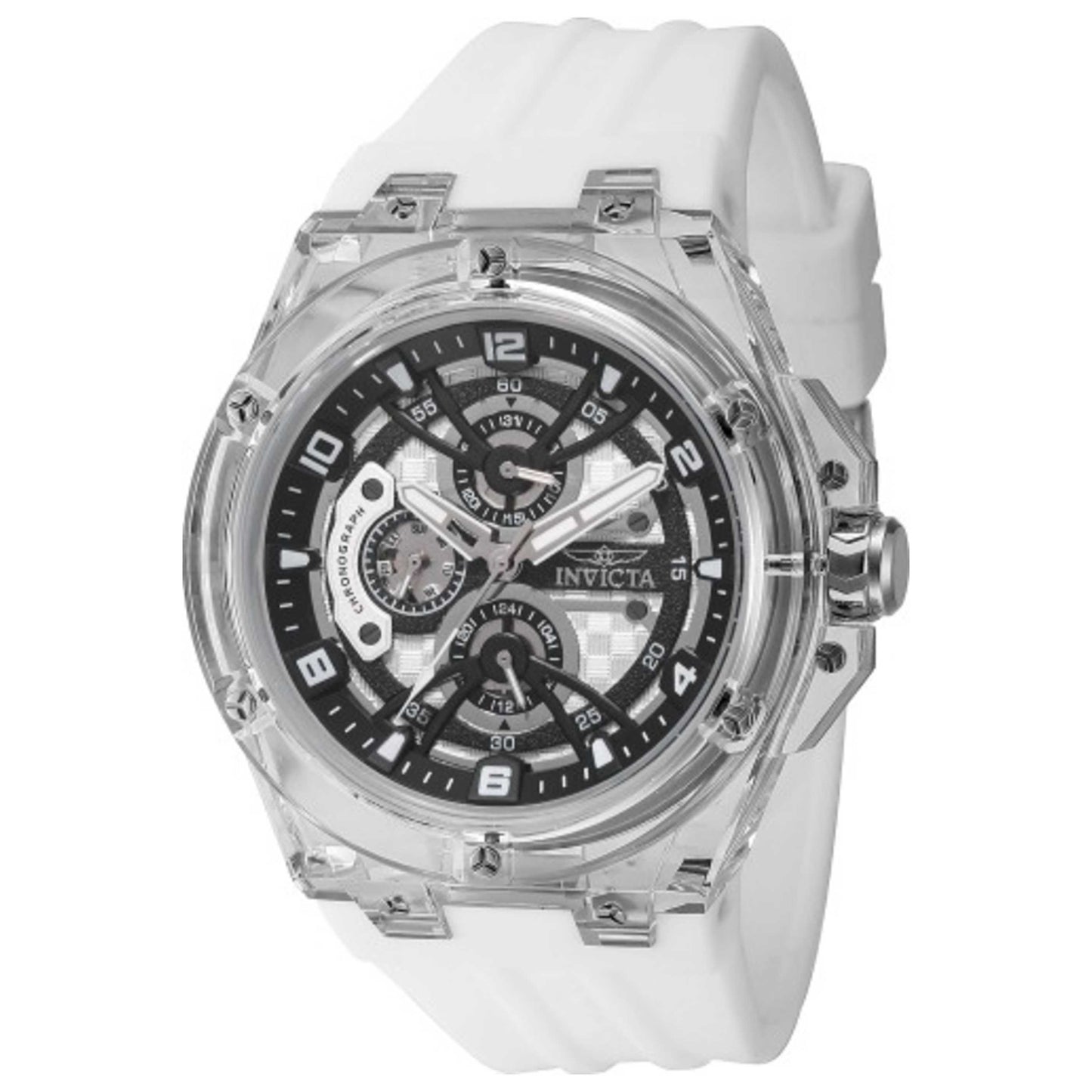 Front view of Invicta Racing Men's Quartz Watch IN-48800