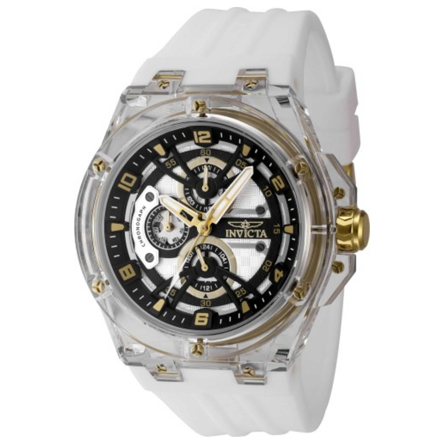 Front view of Invicta Racing Men's Quartz Watch IN-48806