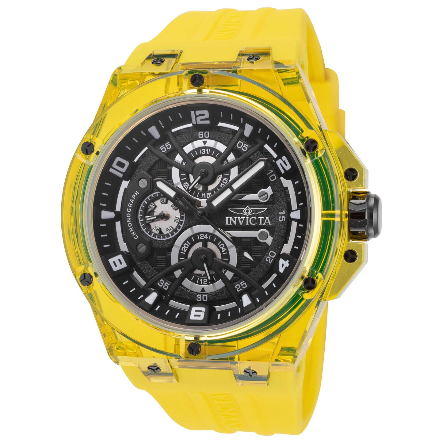 Front view of Invicta Racing Men's Quartz Watch IN-48811