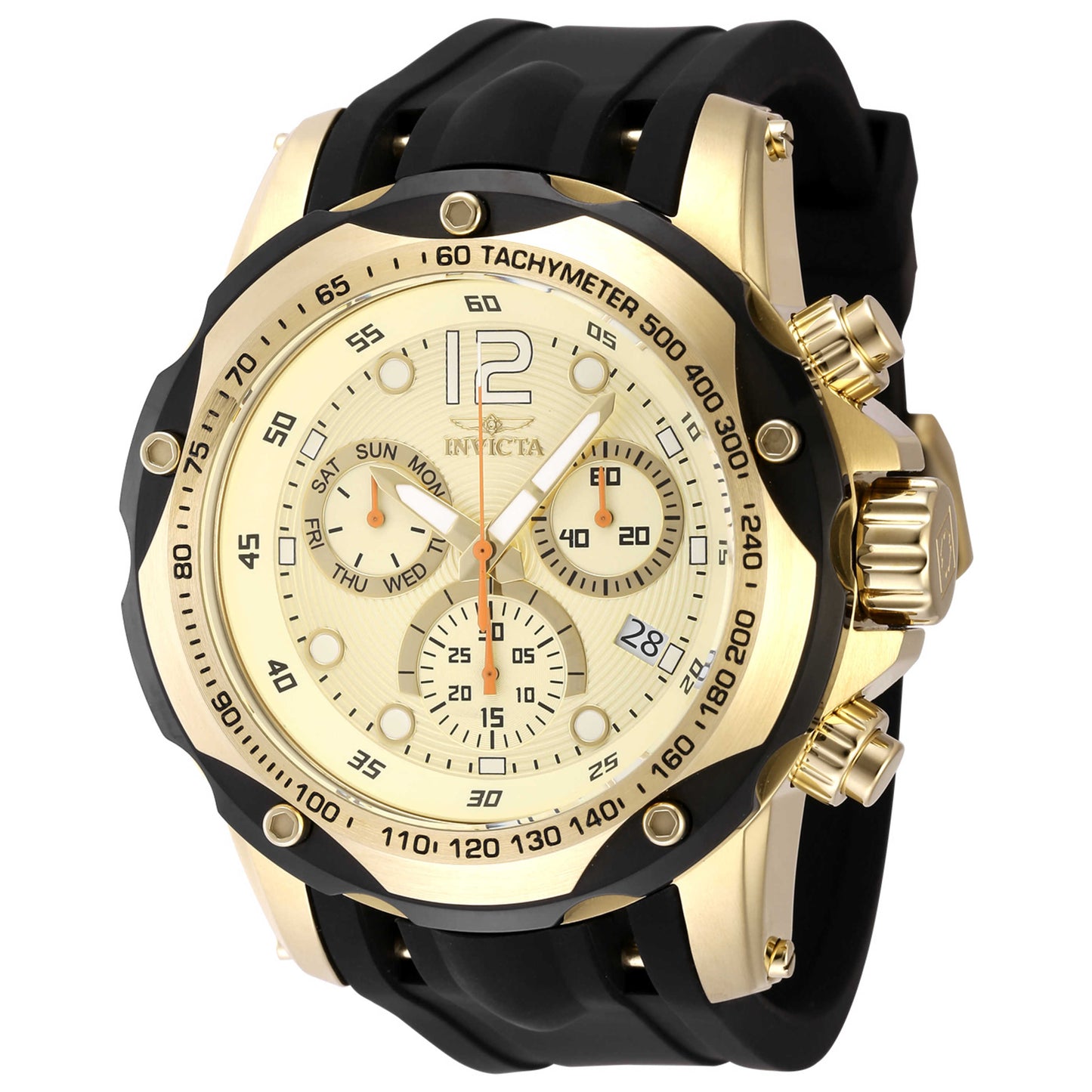 Front view of Invicta Speedway Men's Quartz Watch IN-48910