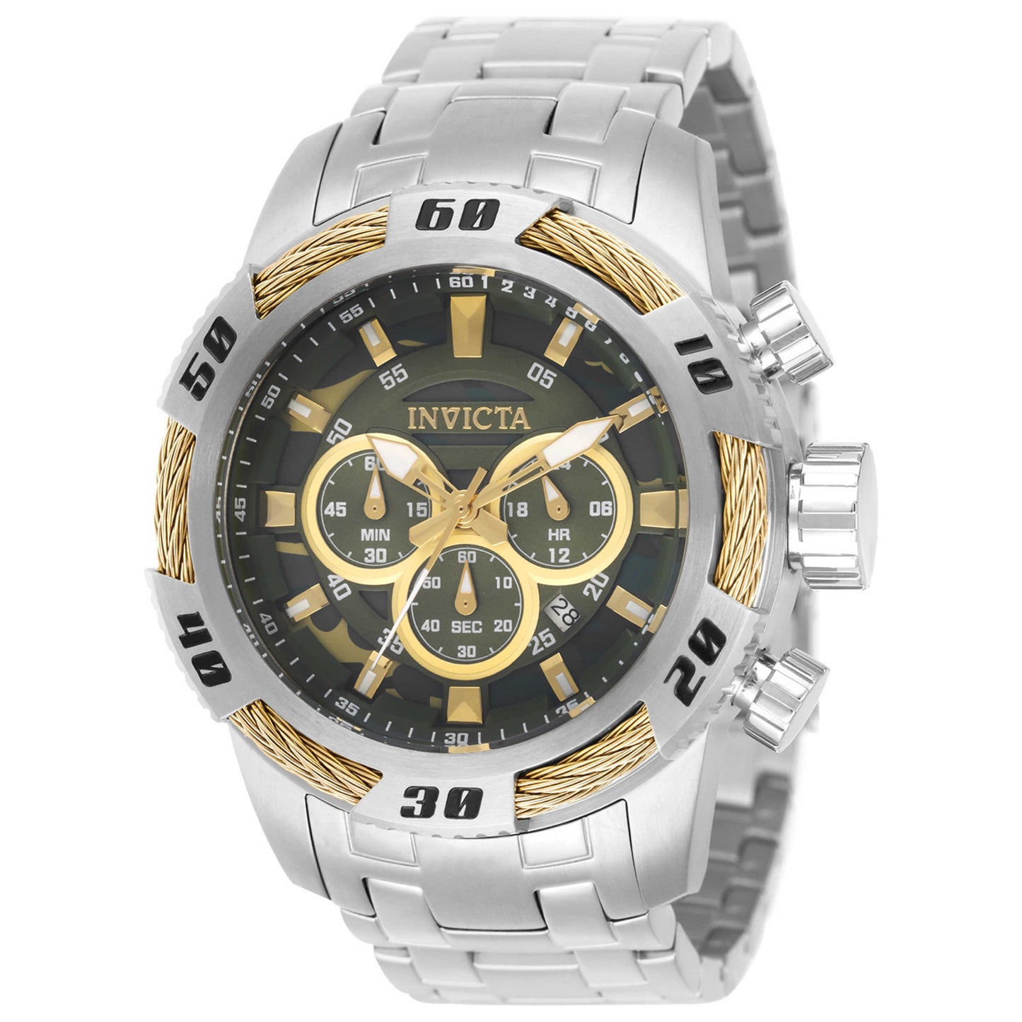 Front view of Invicta Speedway Men's Quartz Watch IN-49124