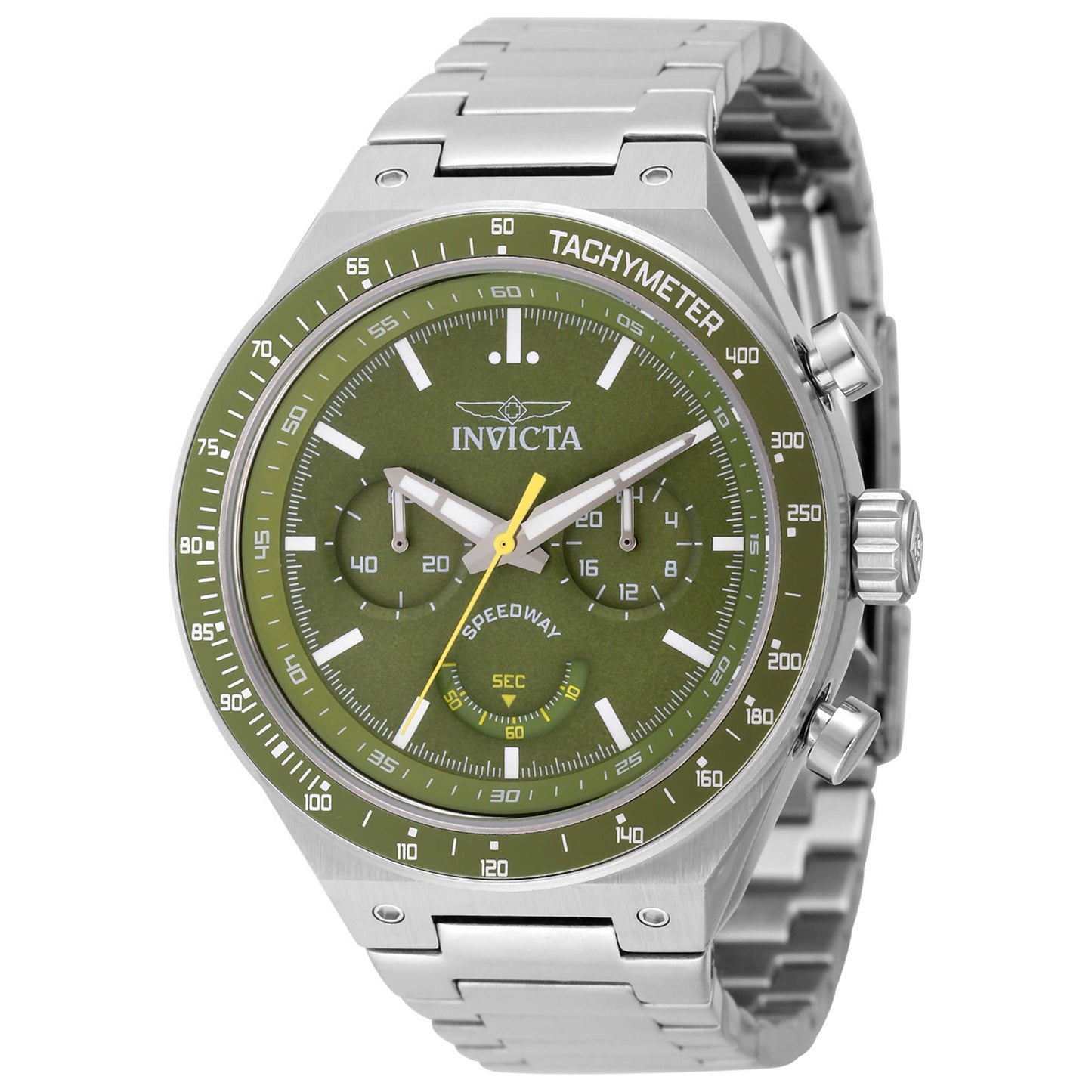 Front view of Invicta Speedway Men's Quartz Watch IN-49380