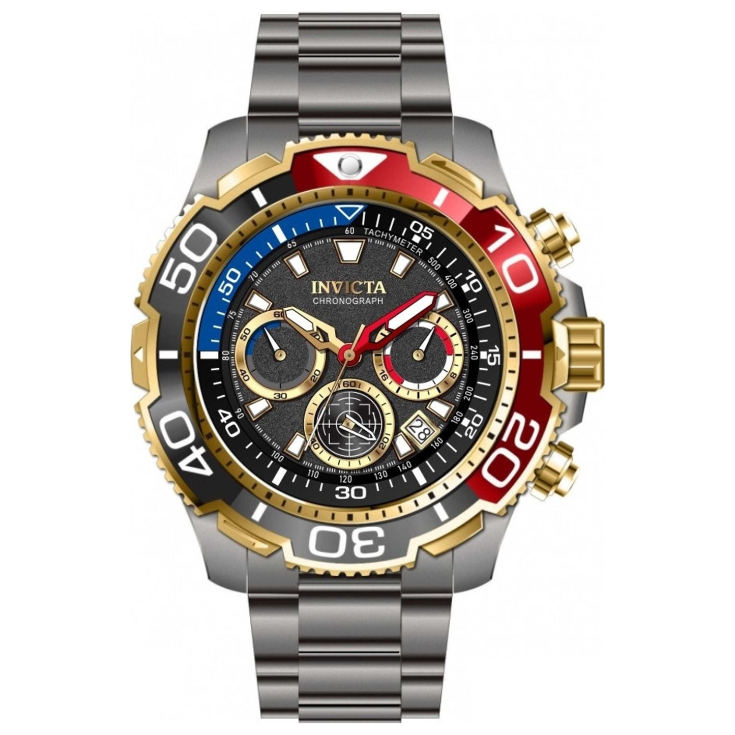 Front view of Invicta TI-22 Men's Quartz Watch IN-49495
