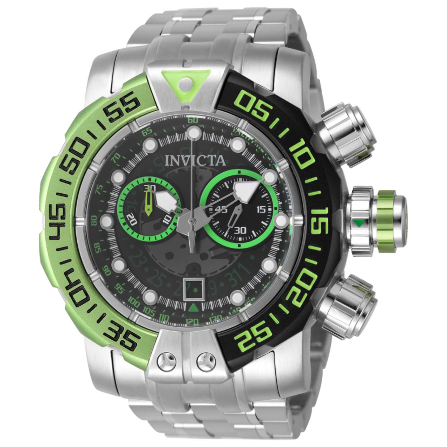 Front view of Invicta Sea Hunter Men's Quartz Watch IN-49609