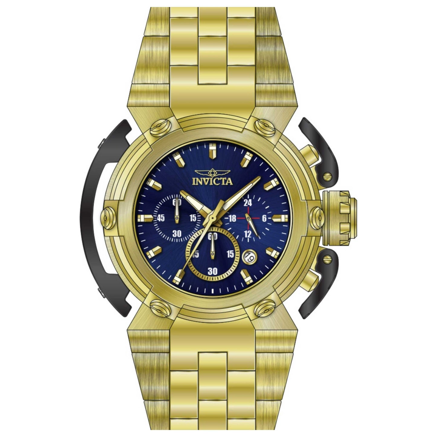 Front view of Invicta Coalition Forces Men's Quartz Watch IN-49770