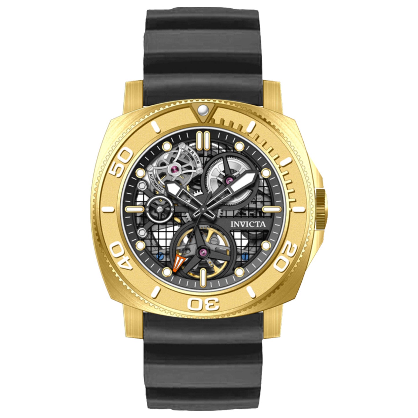 Front view of Invicta Sea Hunter Men's Automatic Watch IN-69463