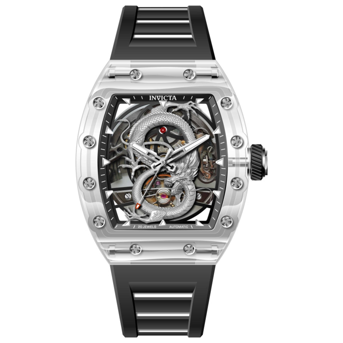 Front view of Invicta Artist Dragon Men's Automatic Watch IN-69499