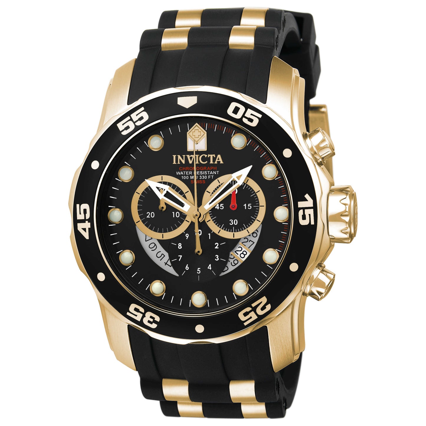Front view of Invicta Pro Diver Men's Quartz Watch IN-6981