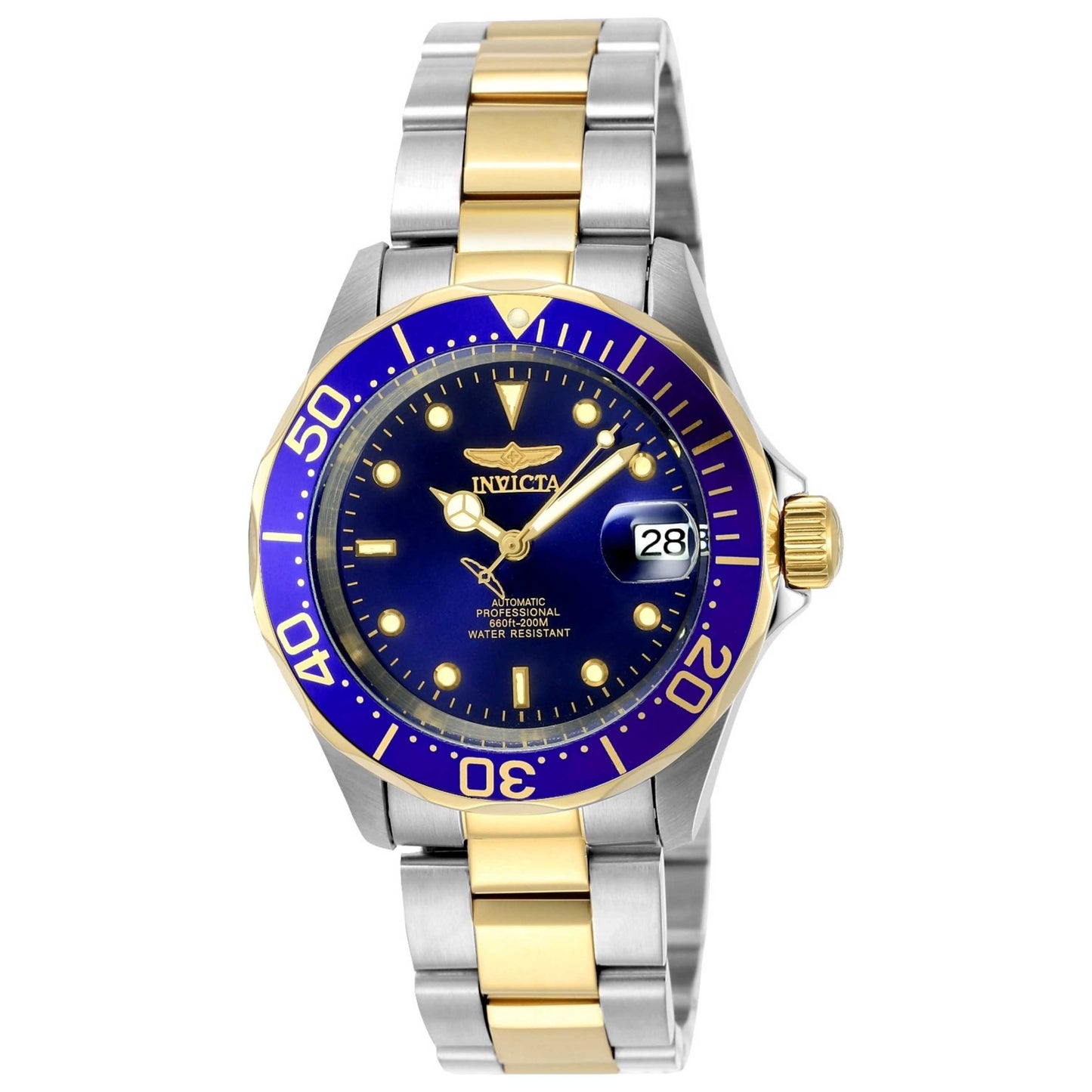 Front view of Invicta Pro Diver Men's Automatic Watch IN-8928
