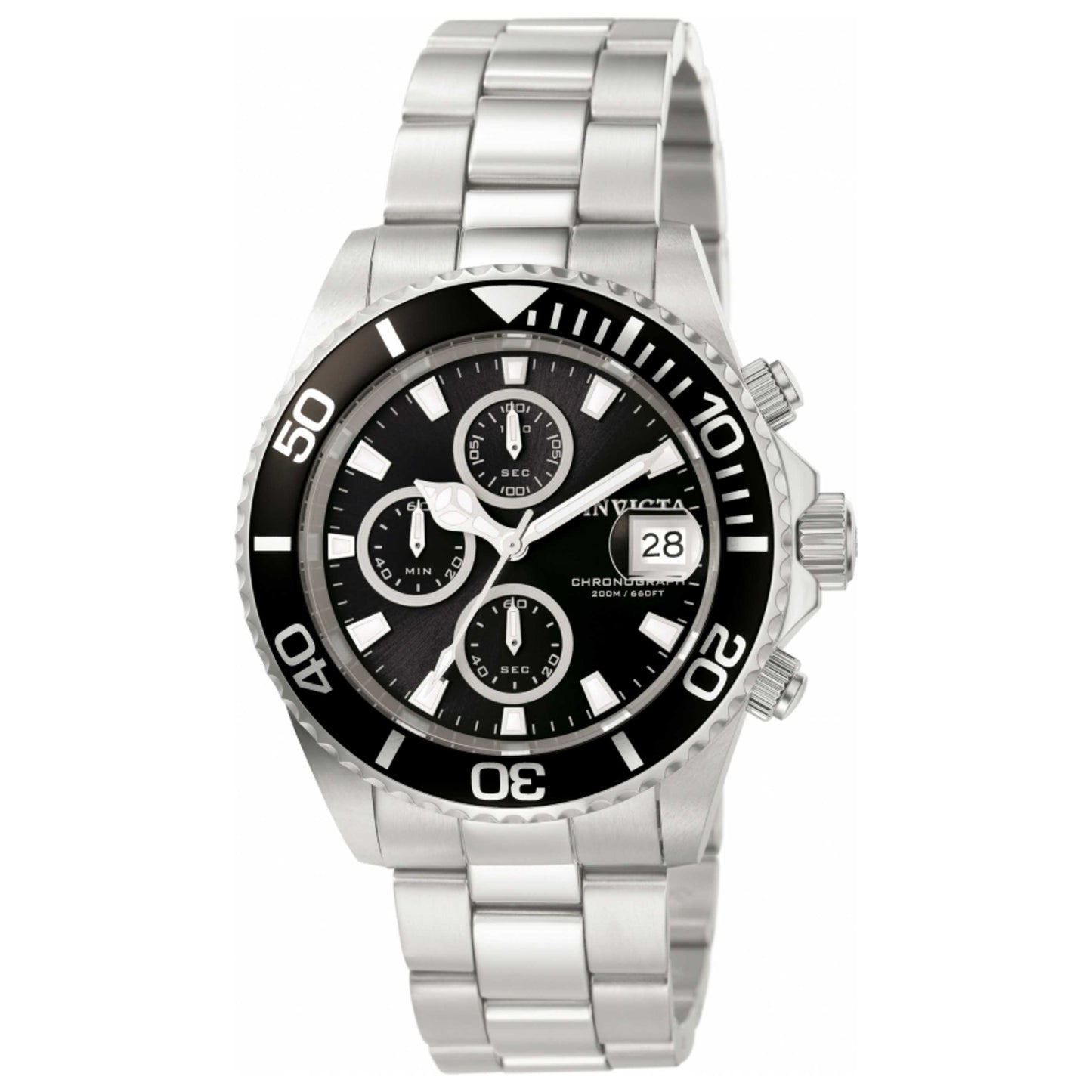 Front view of Invicta Pro Diver Men's Japanese Quartz (Battery-Powered) Watch INVICTA-1003