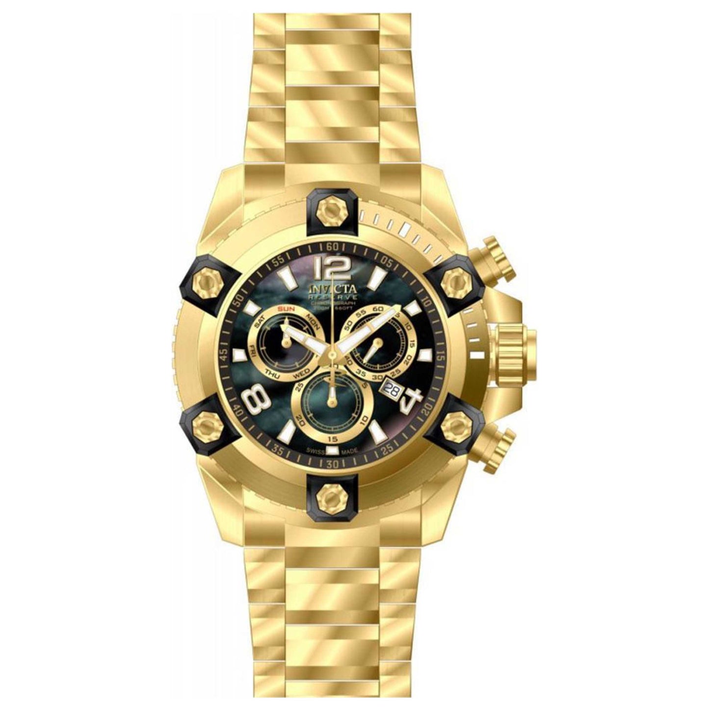 Front view of Invicta Reserve Men's Swiss Quartz (Battery-Powered) Watch INVICTA-15827