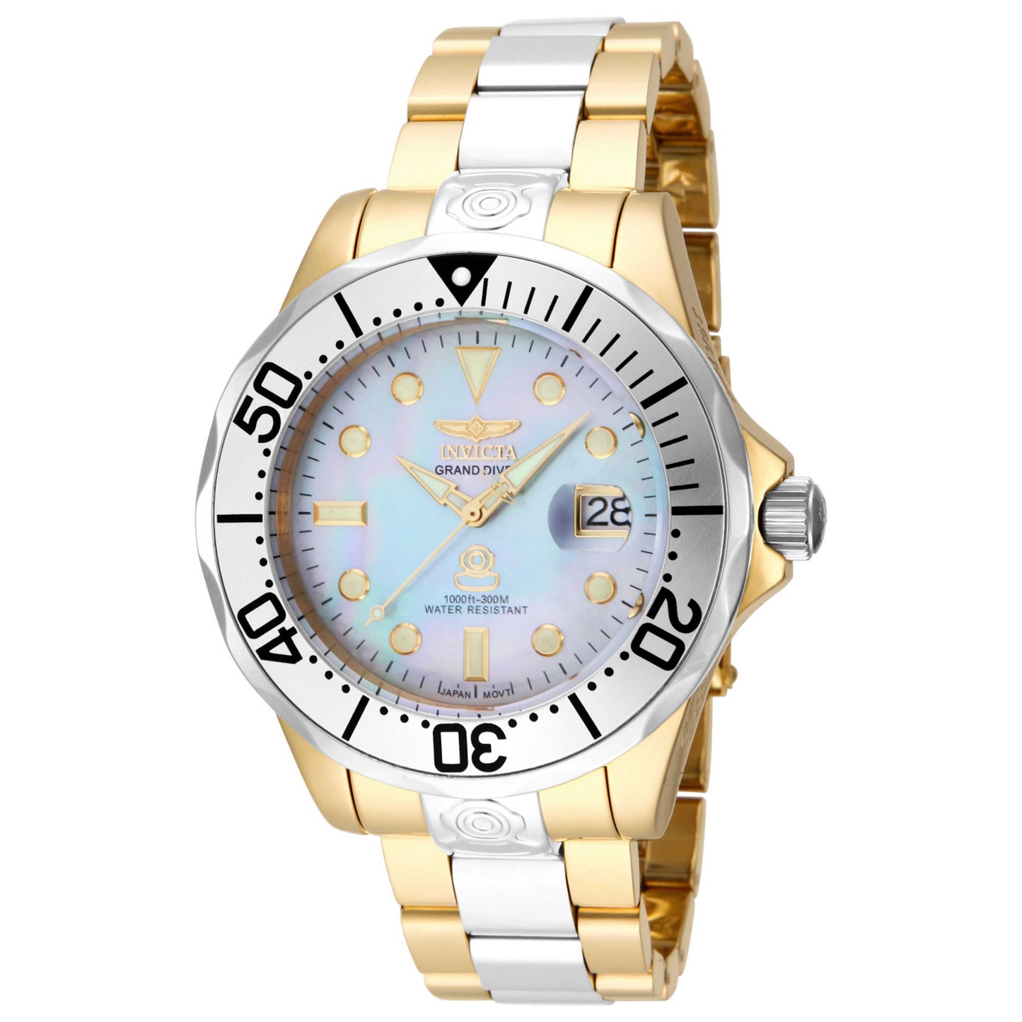 Front view of Invicta Grand Diver Men's Automatic Watch INVICTA-16035