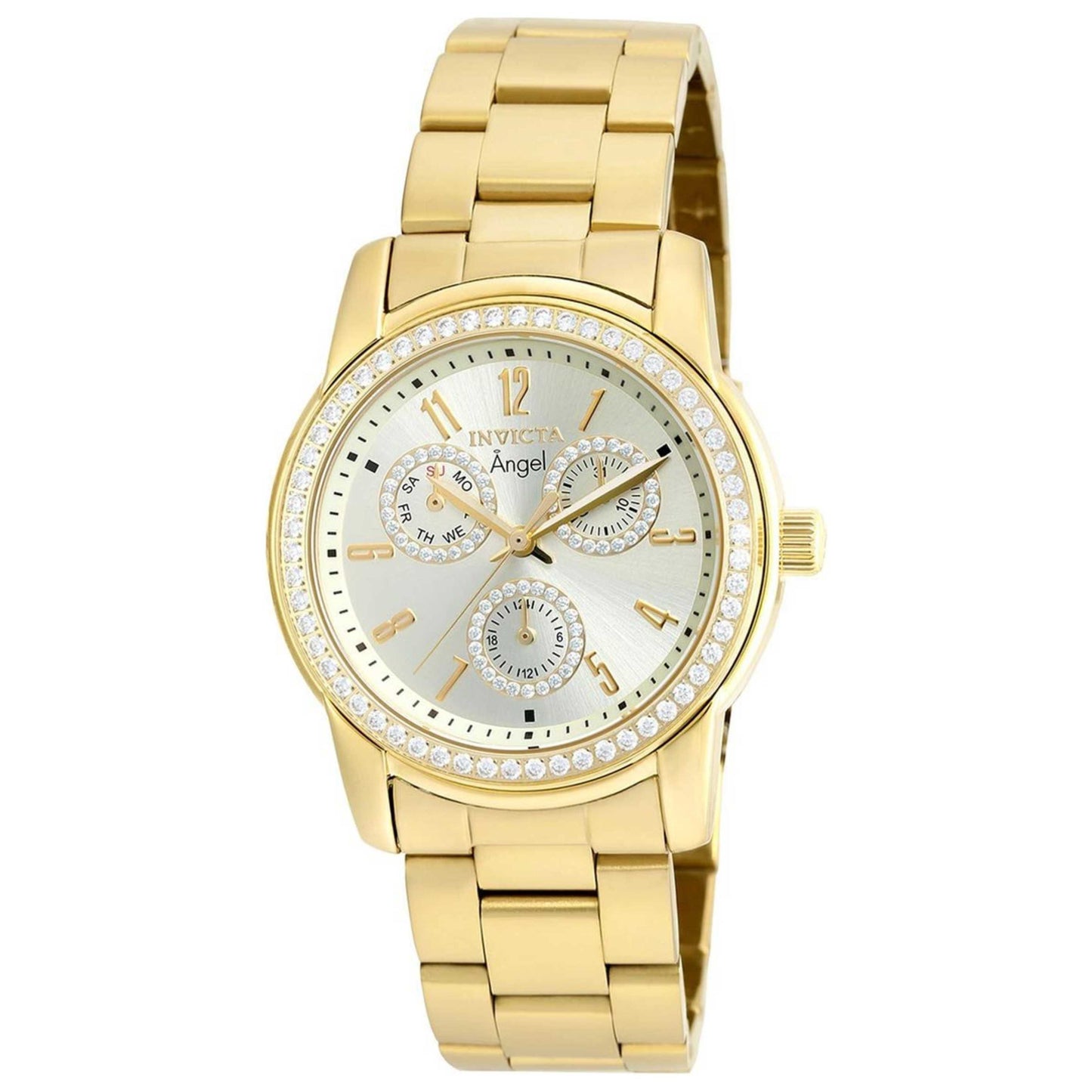 Front view of Invicta Angel Women's Japanese Quartz (Battery-Powered) Watch INVICTA-18990