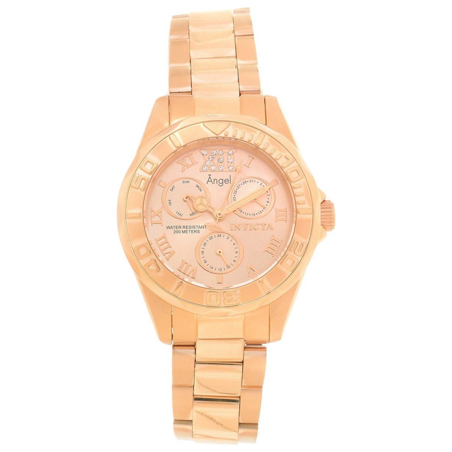 Front view of Invicta Angel Women's Japanese Quartz (Battery-Powered) Watch INVICTA-21698