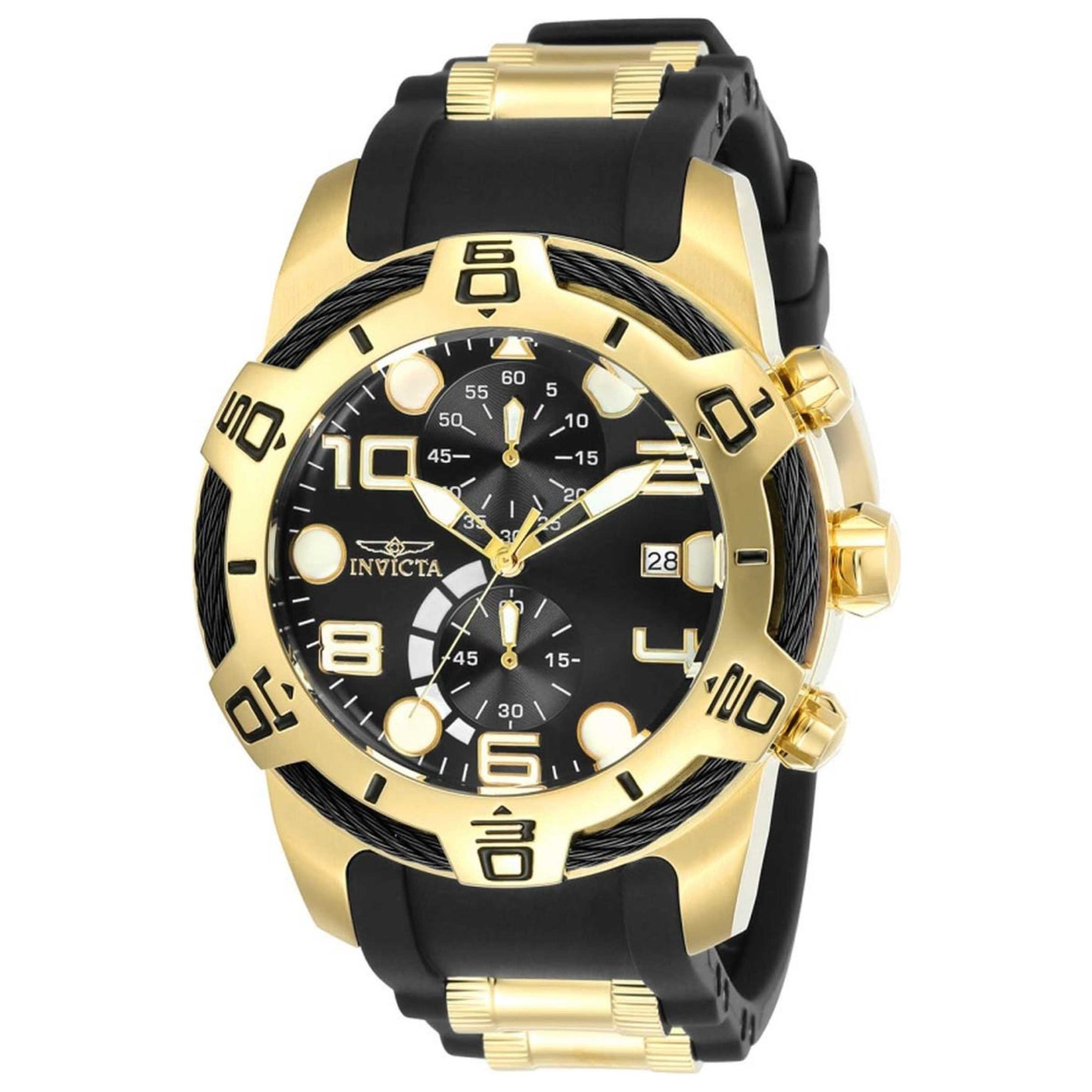 Front view of Invicta Bolt Men's Japanese Quartz (Battery-Powered) Watch INVICTA-24218