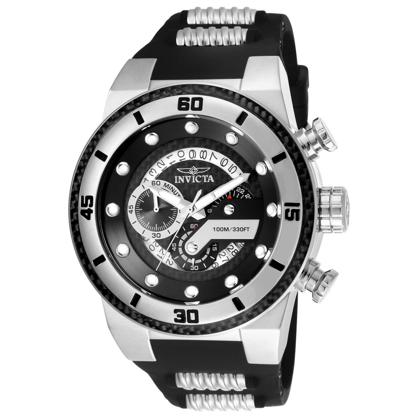 Front view of Invicta S1 Rally Men's Japanese Quartz (Battery-Powered) Watch INVICTA-24221