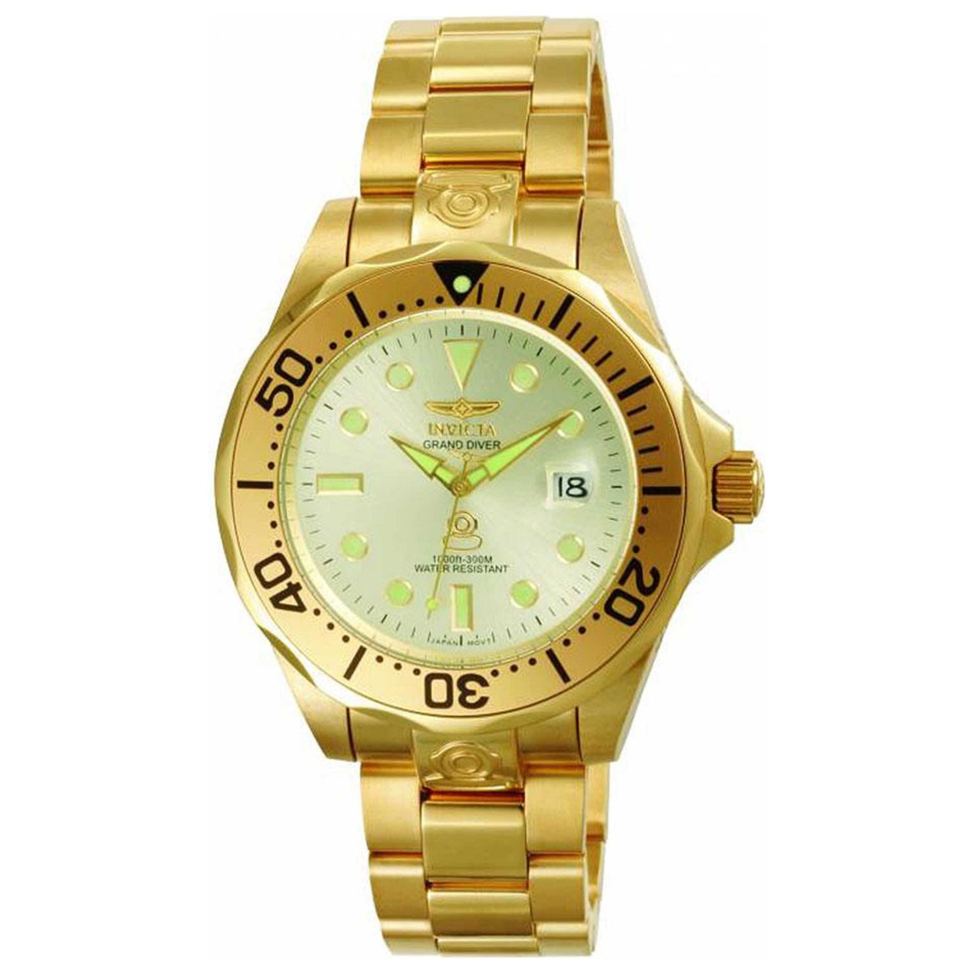 Front view of Invicta Pro Diver Men's Automatic Watch INVICTA-3051