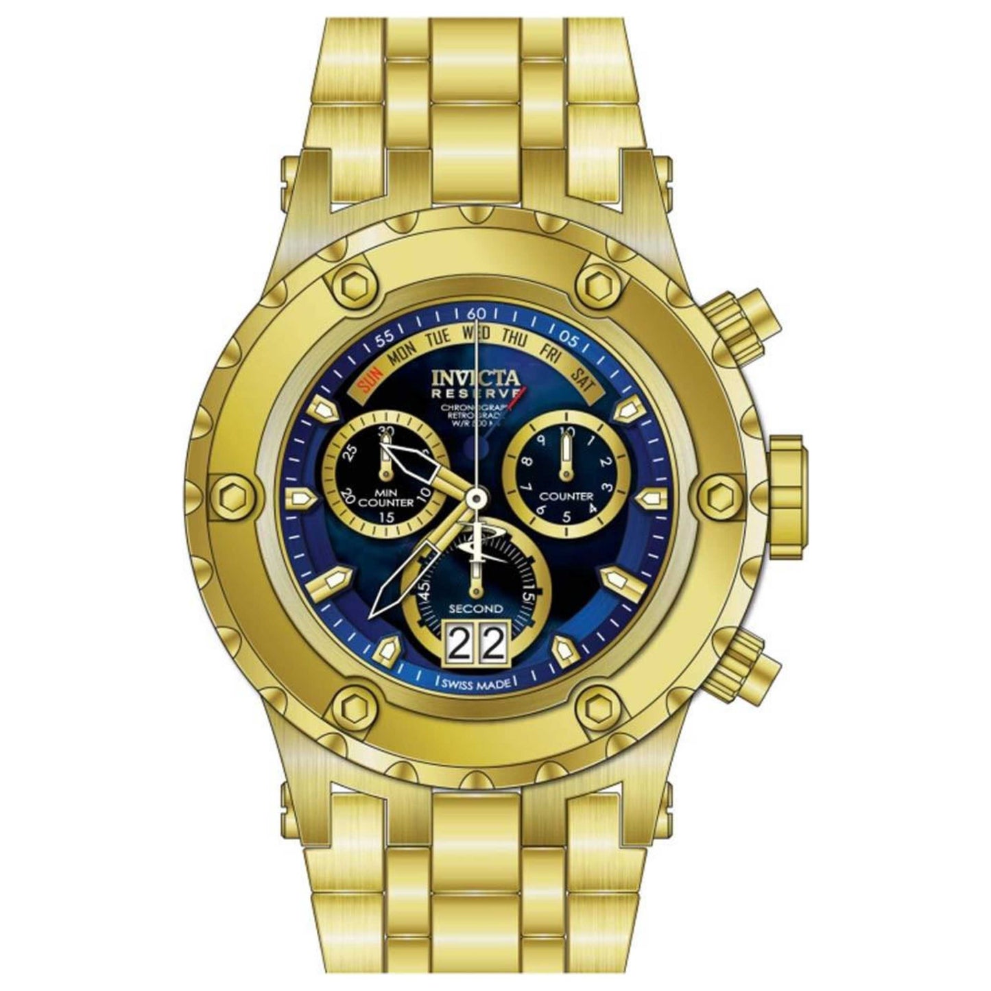 Front view of Invicta Subaqua Men's Quartz Watch INVICTA-80488