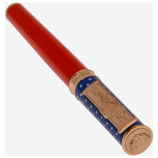 Back view of Montegrappa DC Comics Wonder Woman Pen ISDCWRPU