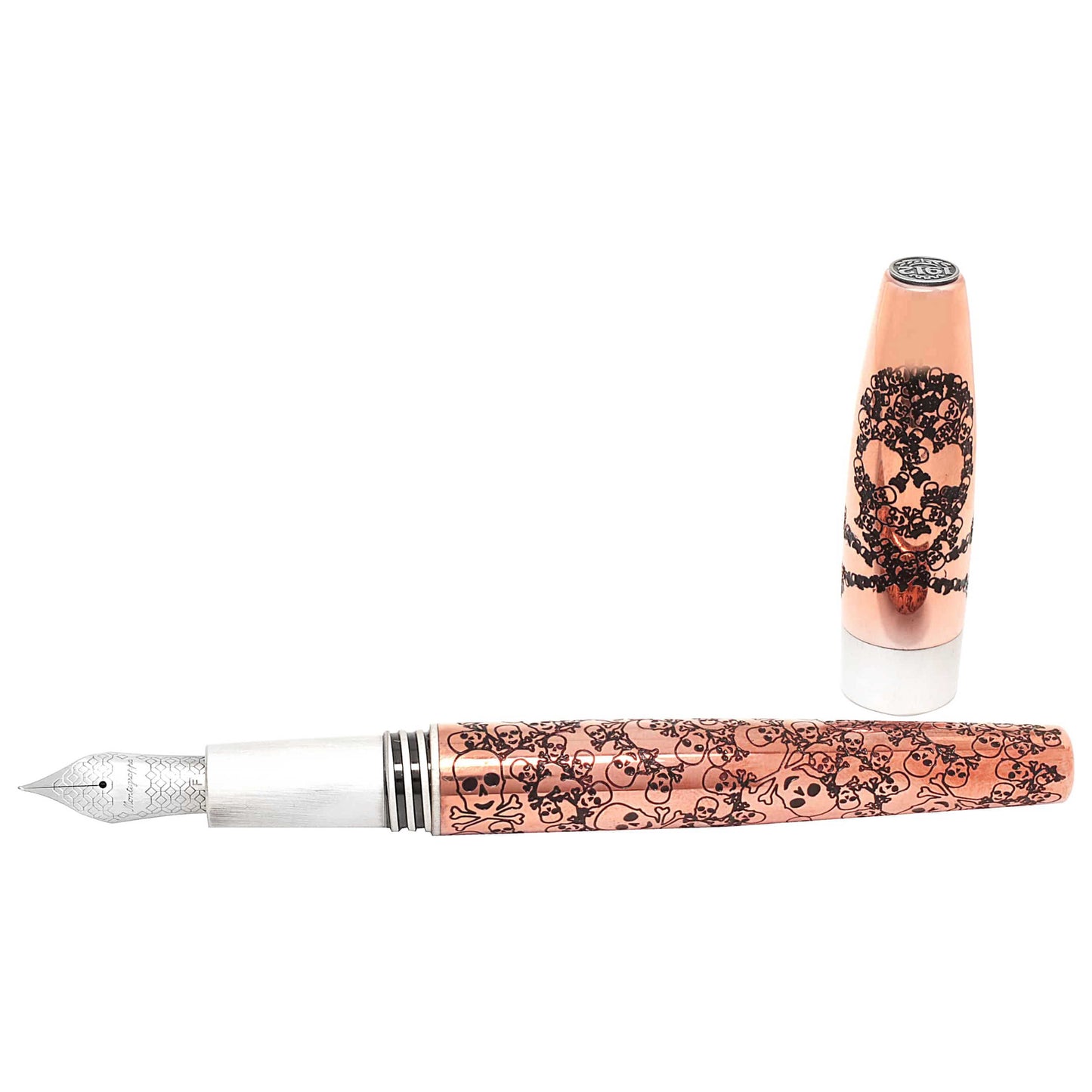 Montegrappa Merry Skull Copper Pen ISFOS2CU - Image #6