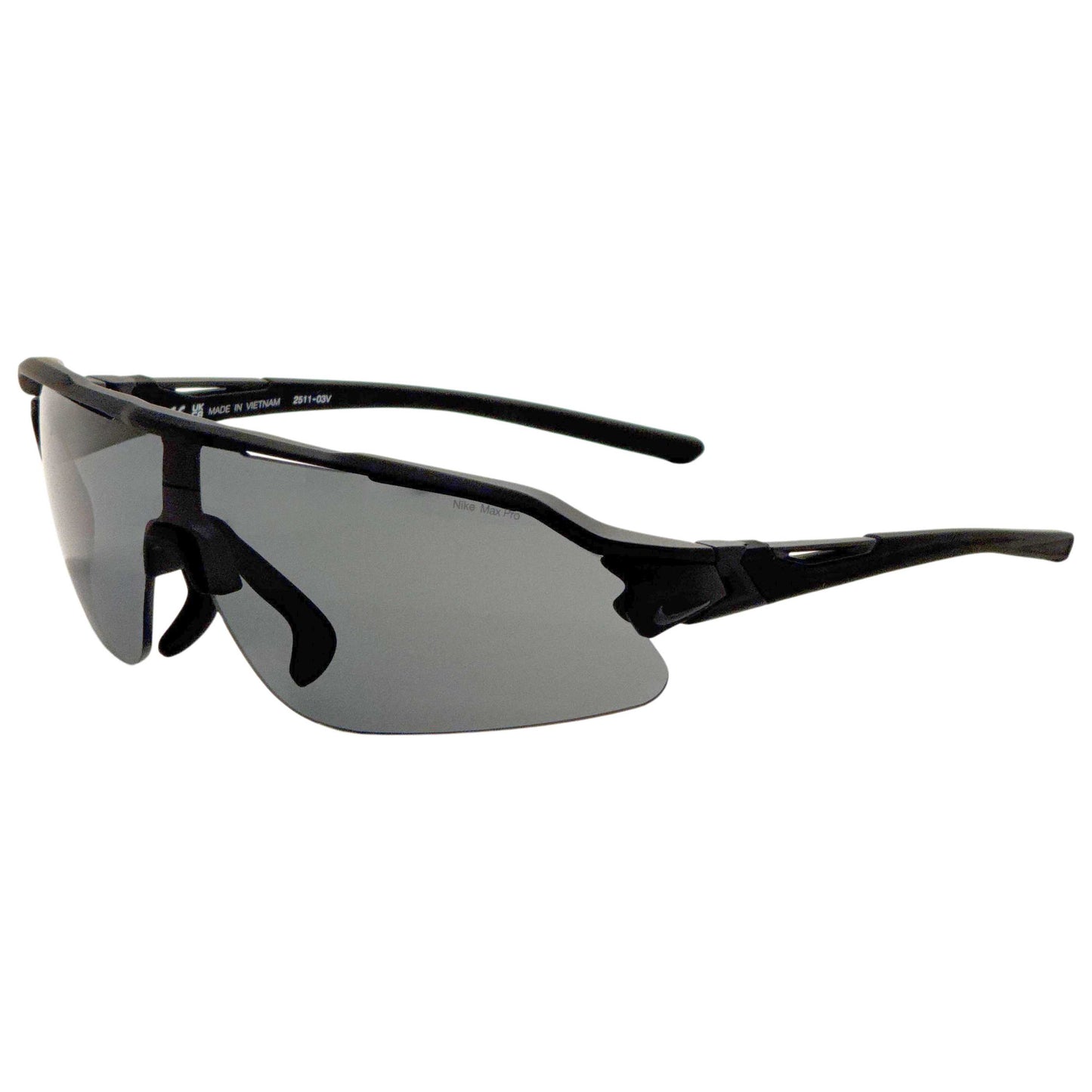 Front view of Nike Flyfree Shield Men's Sunglasses IU8034X-011-72