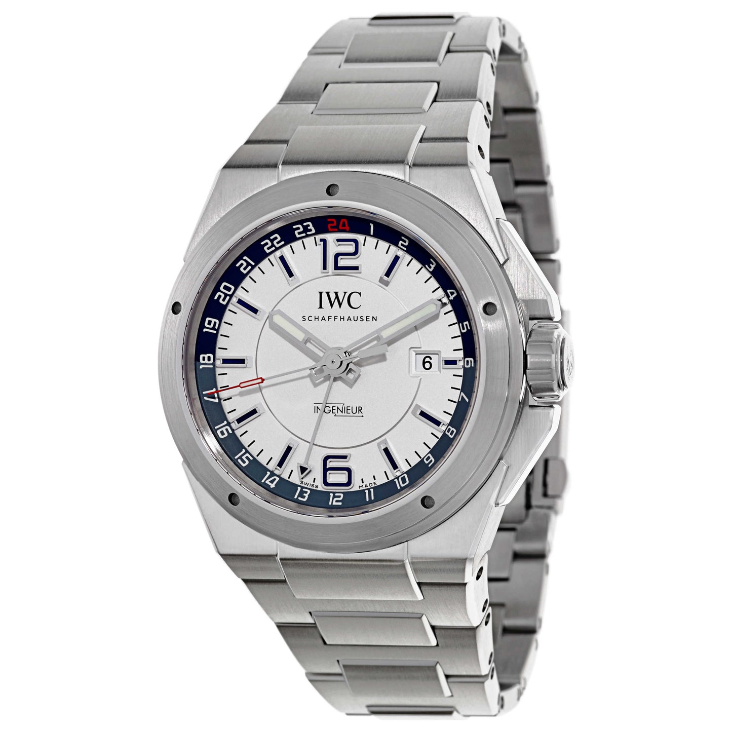 Front view of IWC Ingenieur Men's Automatic Watch IW324404